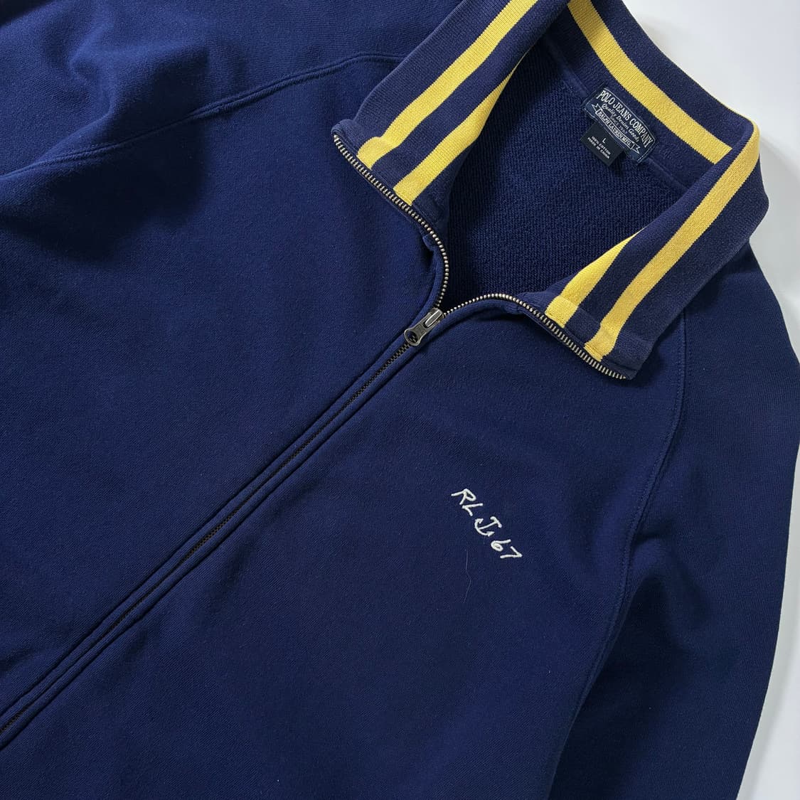 Polo  폴로 진스 컴퍼니 코튼 RL 네이비 집업  상품이미지3