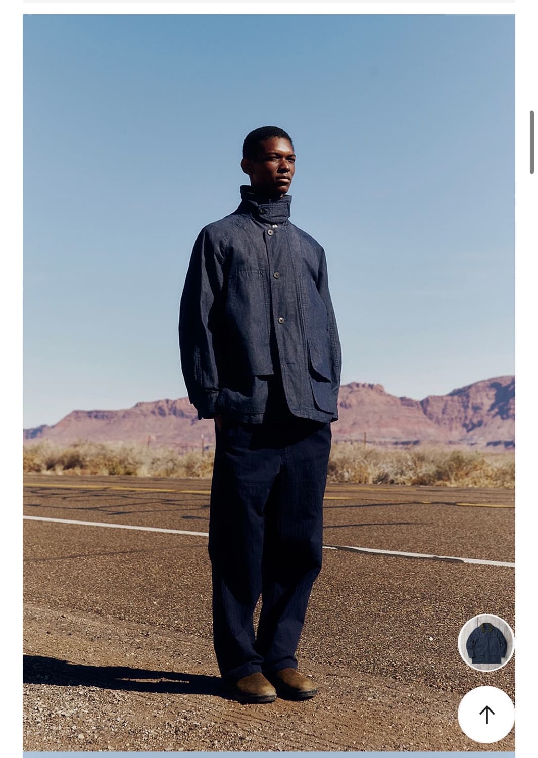 FFC x DOCUMENT 헨리코튼 워시드 데님 필드 자켓 상품이미지2