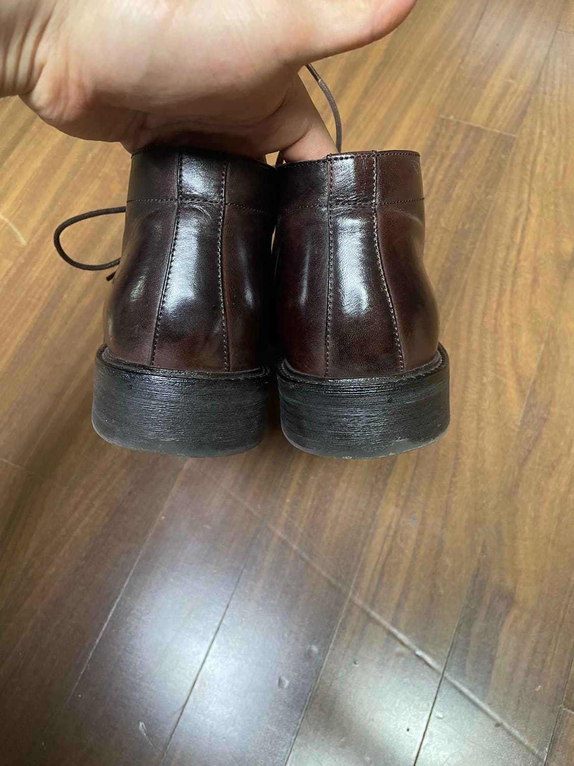 야세 141 홀스하이드 처카 부츠 브라운 260 상품이미지5