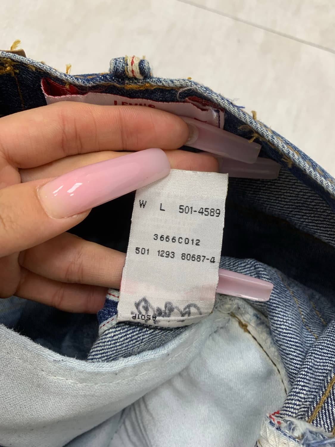 리바이스 501 빅 E 데님 팬츠 #686 상품이미지7