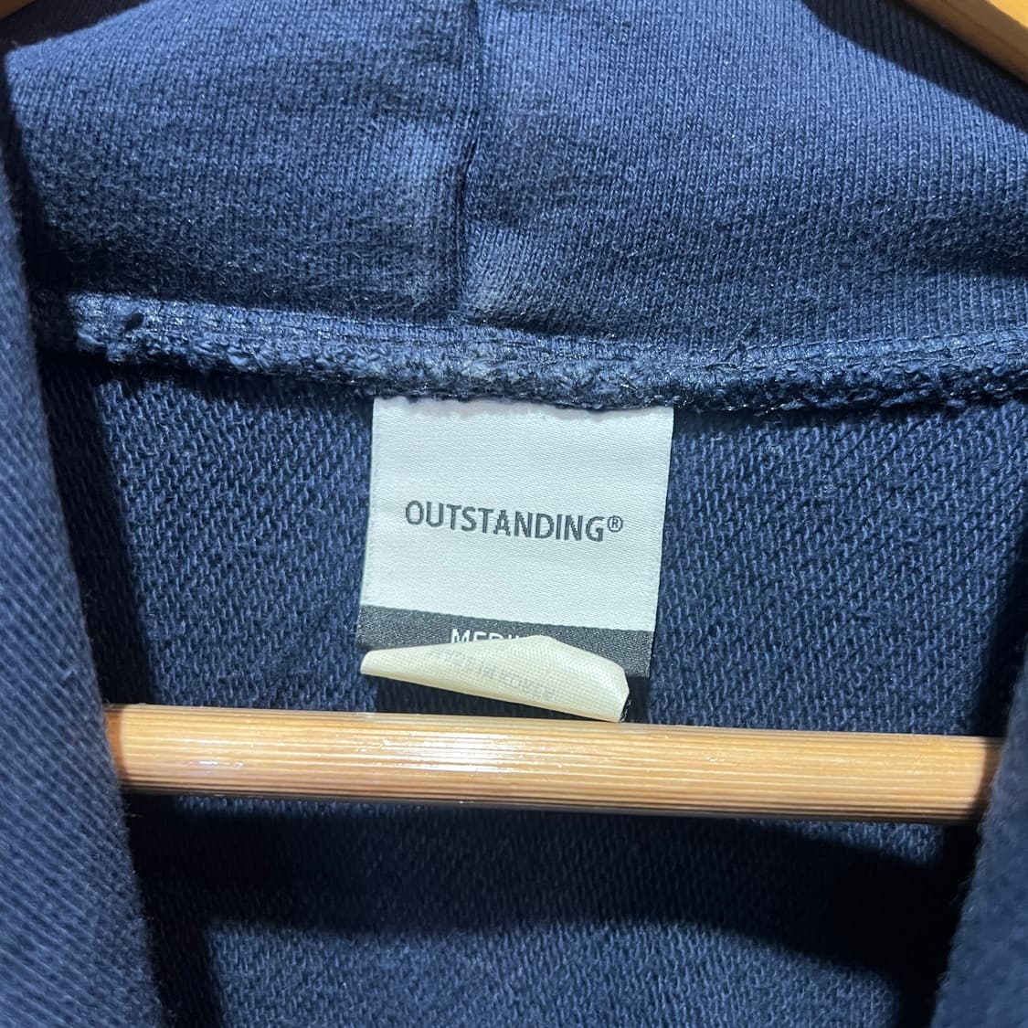 아웃스탠딩 후드티 네이비 상품이미지3