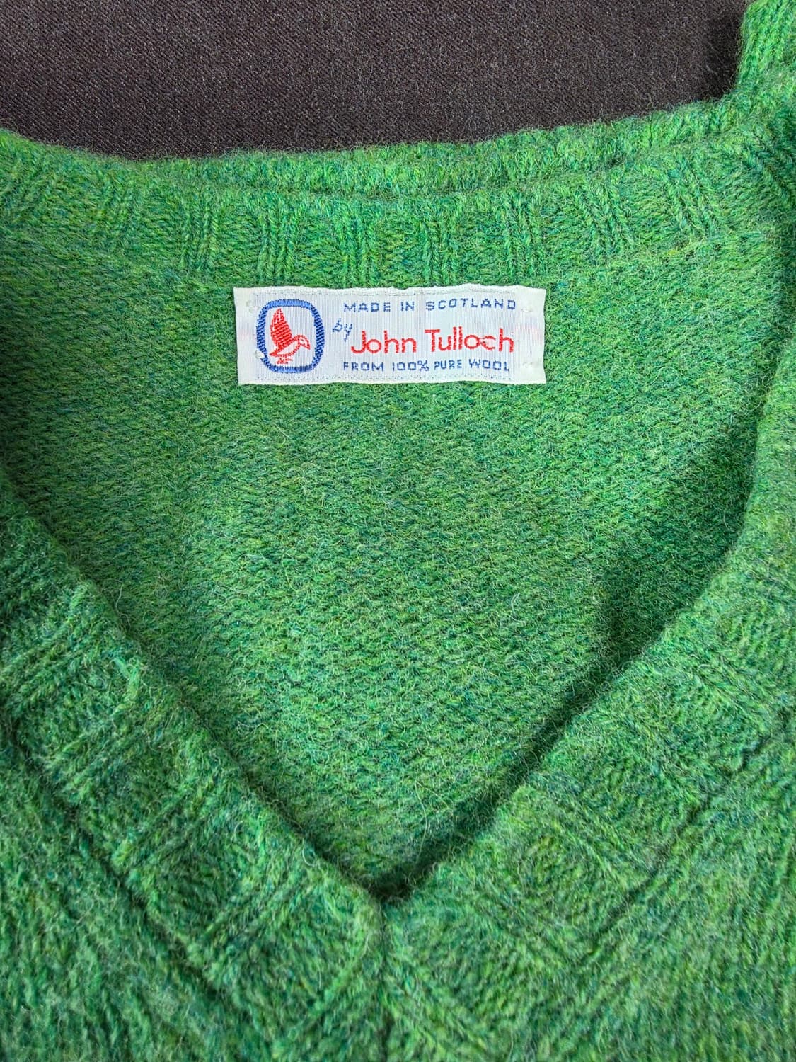 John Tulloch 퓨어울 100%  Made in Scotland 상품이미지5