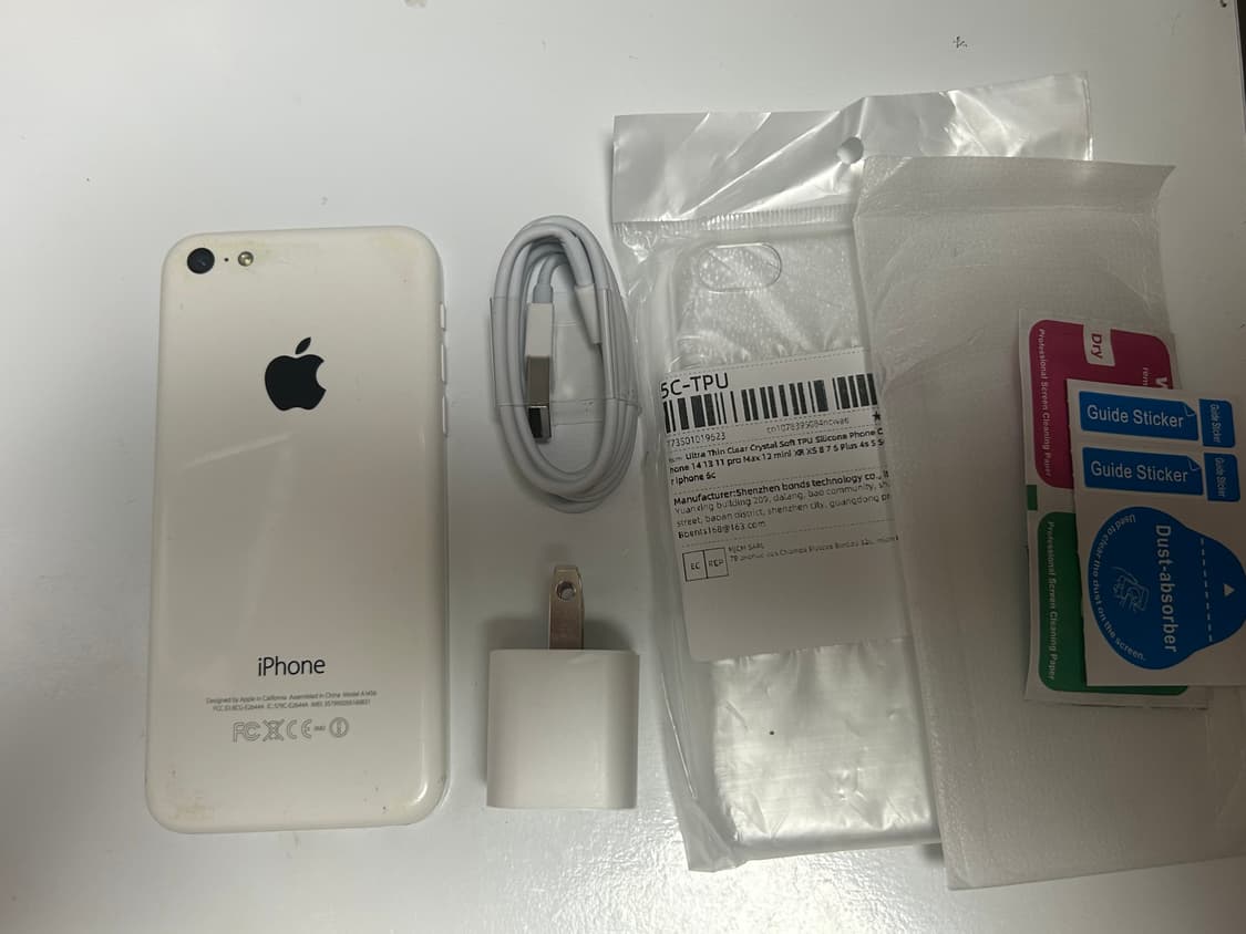 아이폰 5c 화이트 풀구성 상품이미지1