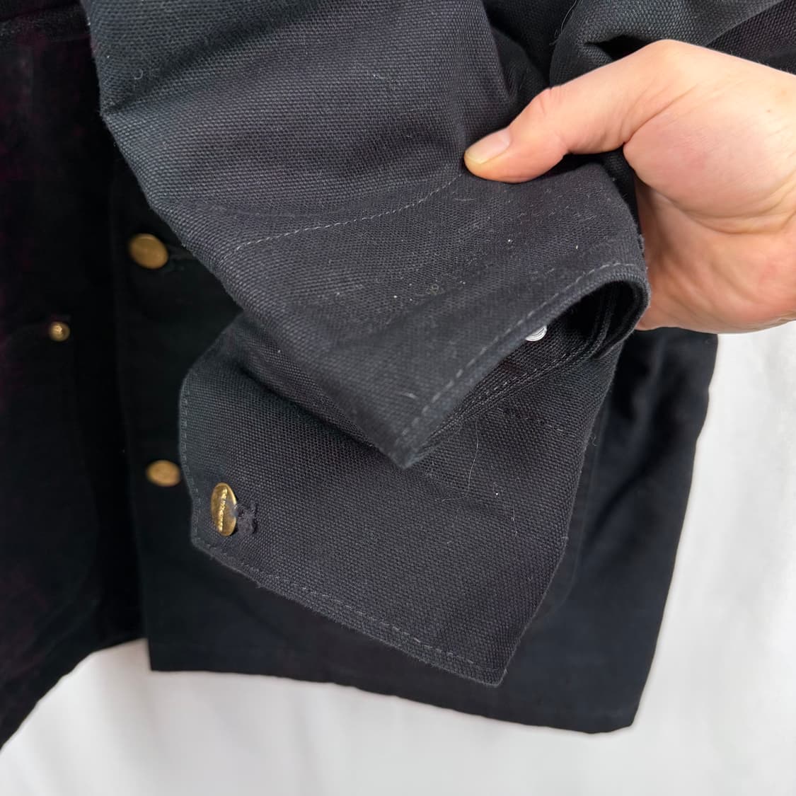 (S) 칼하트 C001 초어자켓 블랙 상품이미지4