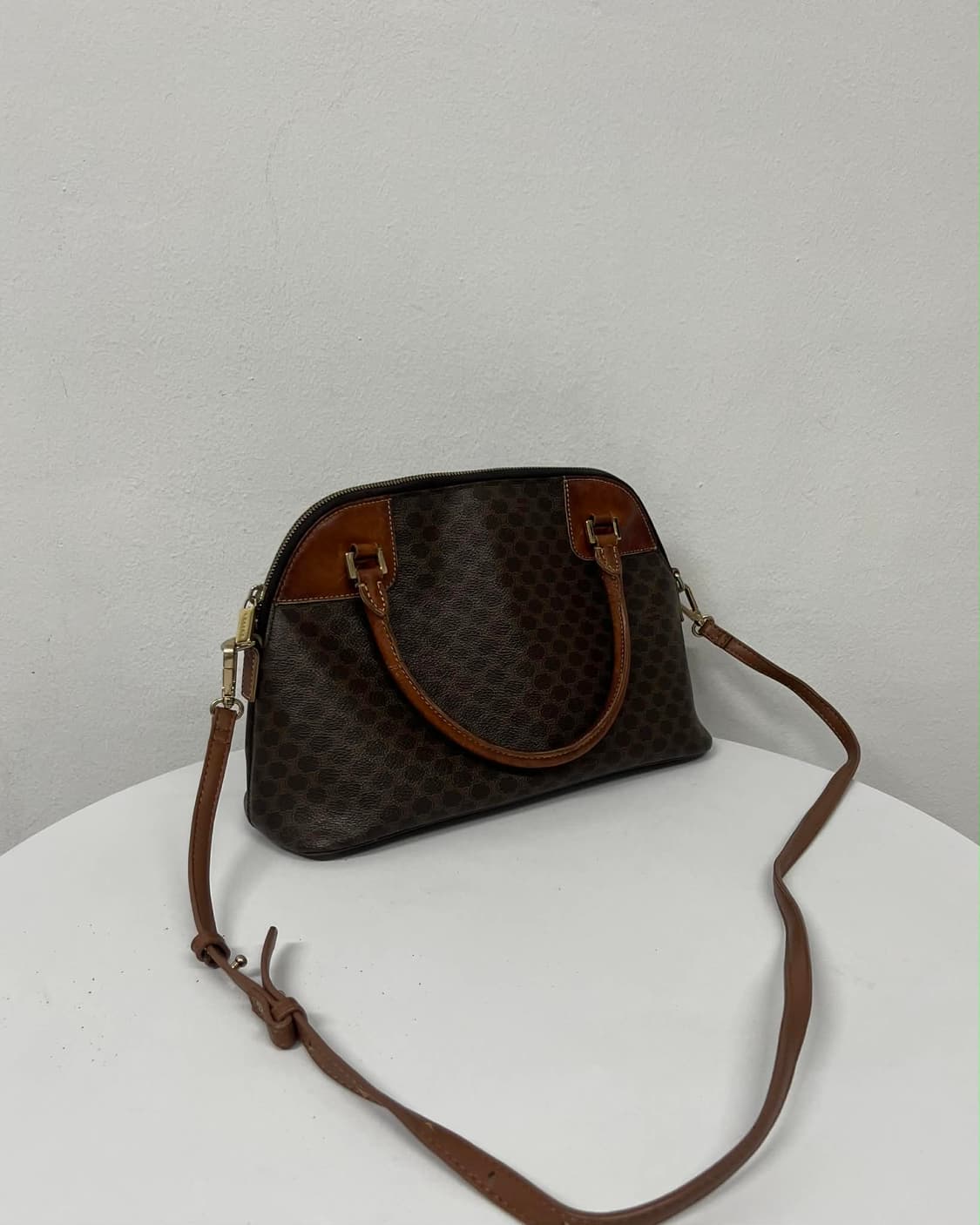 셀린느 빈티지 마카담 블라종 투웨이 토트 겸 크로스백 상품이미지3