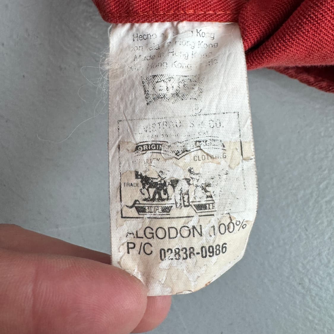 리바이스 투포켓 빈티지 색감 셔츠 상품이미지7