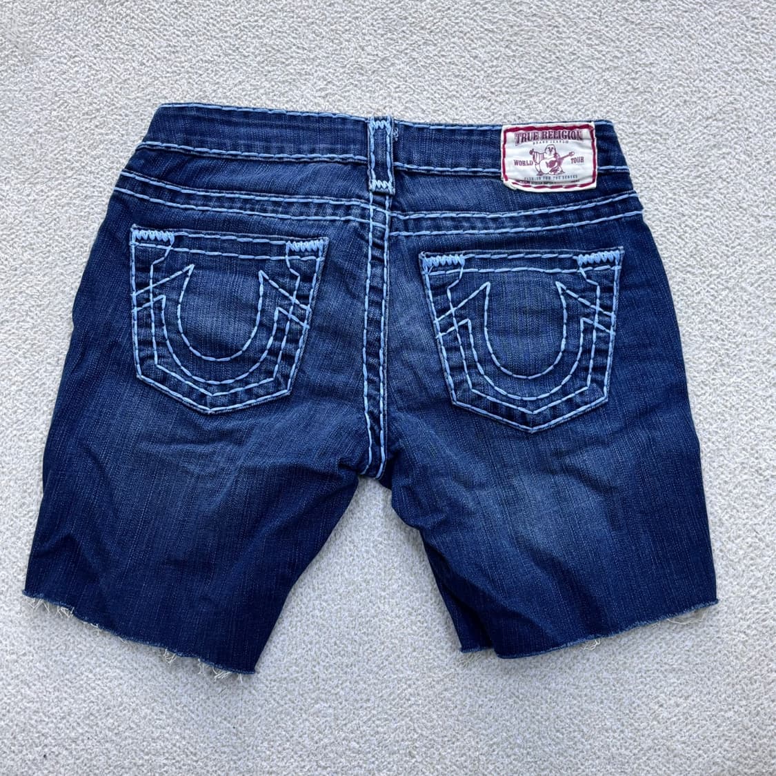 27 트루릴리전 데님 숏 팬츠 0406E 상품이미지2