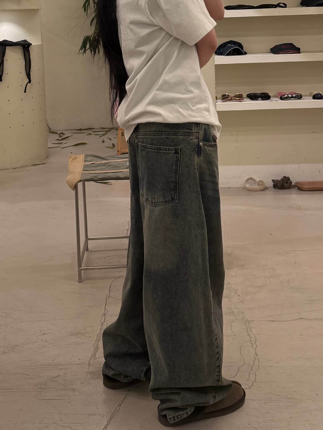 빈티지 데님 팬츠 U414 상품이미지2