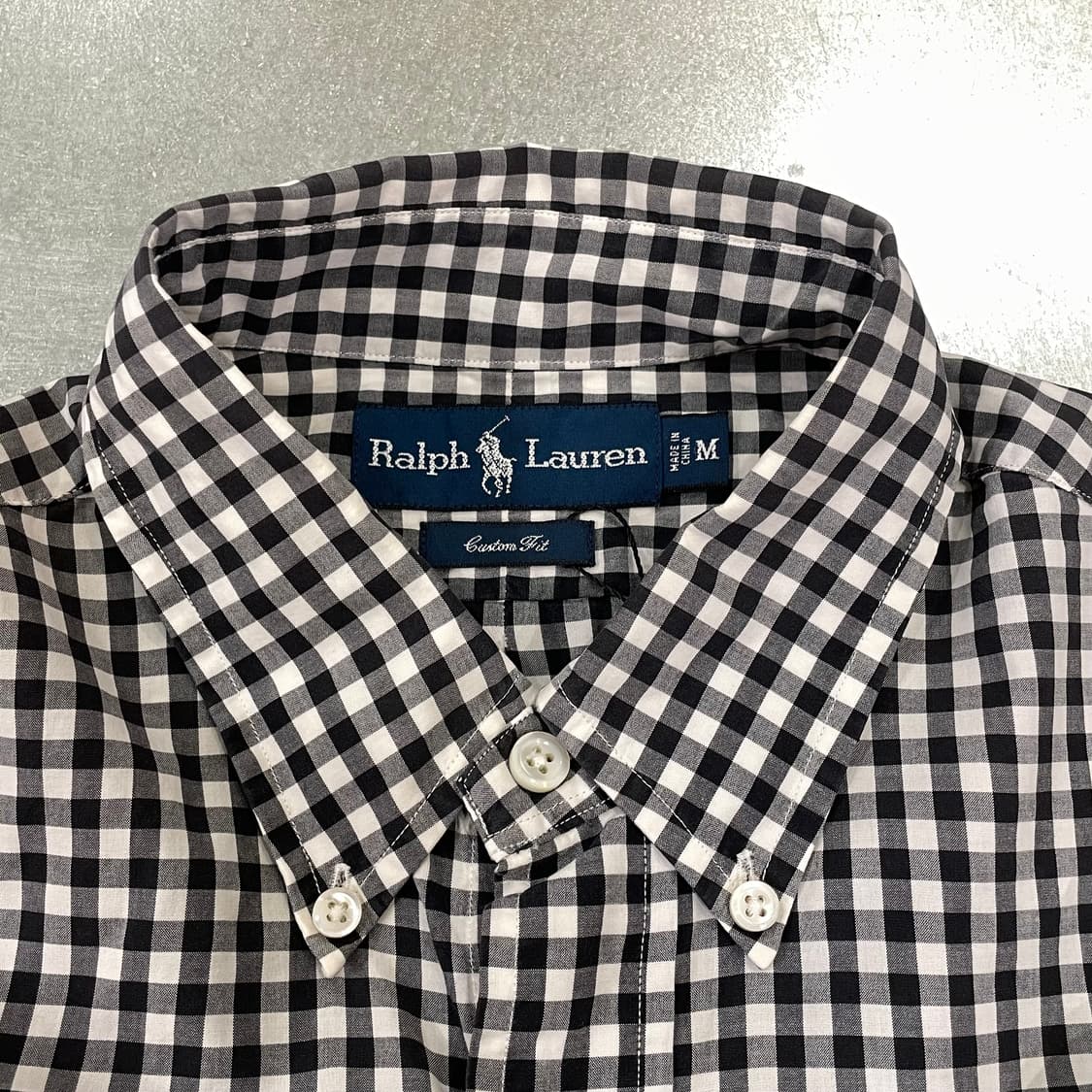 (M) POLO 폴로 랄프로렌 체크 셔츠 상품이미지6