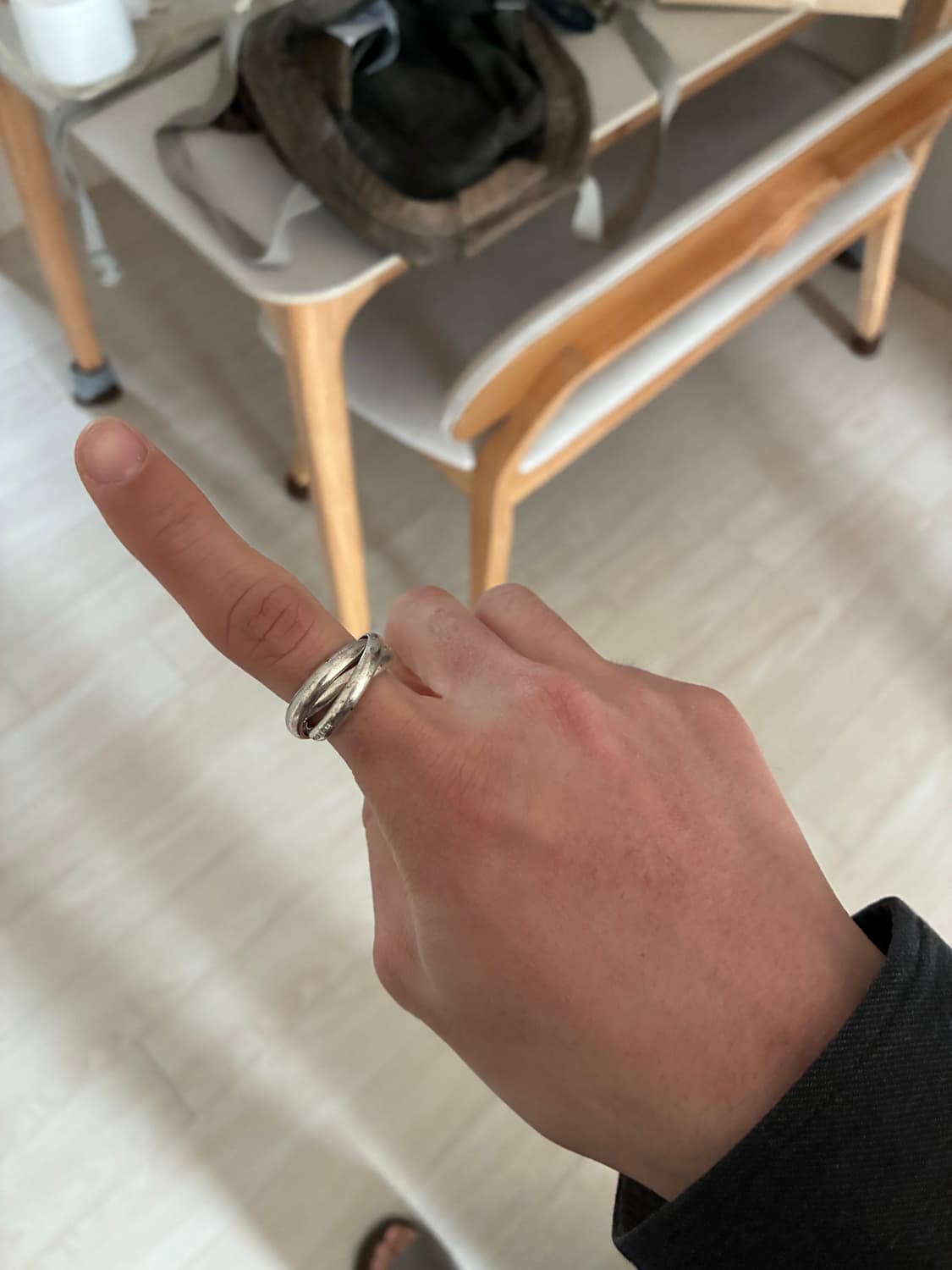 넘버나인 레이어드 링 18호 상품이미지1