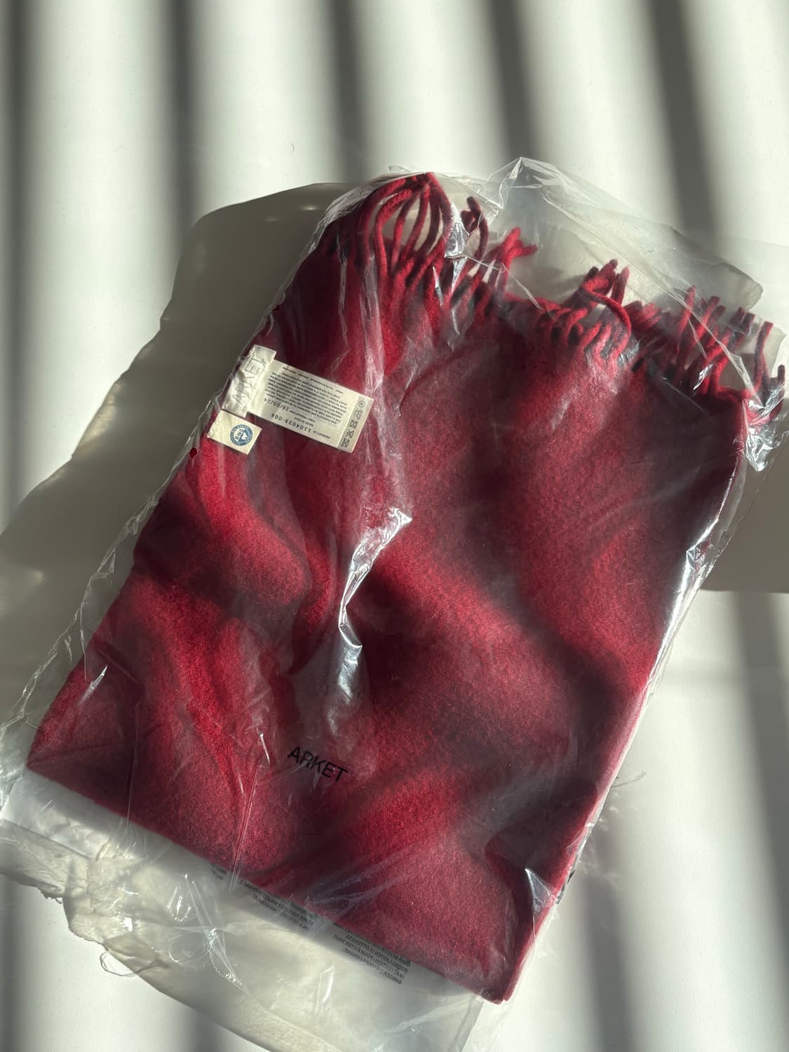 아르켓 머플러 레드,버건디 상품이미지2