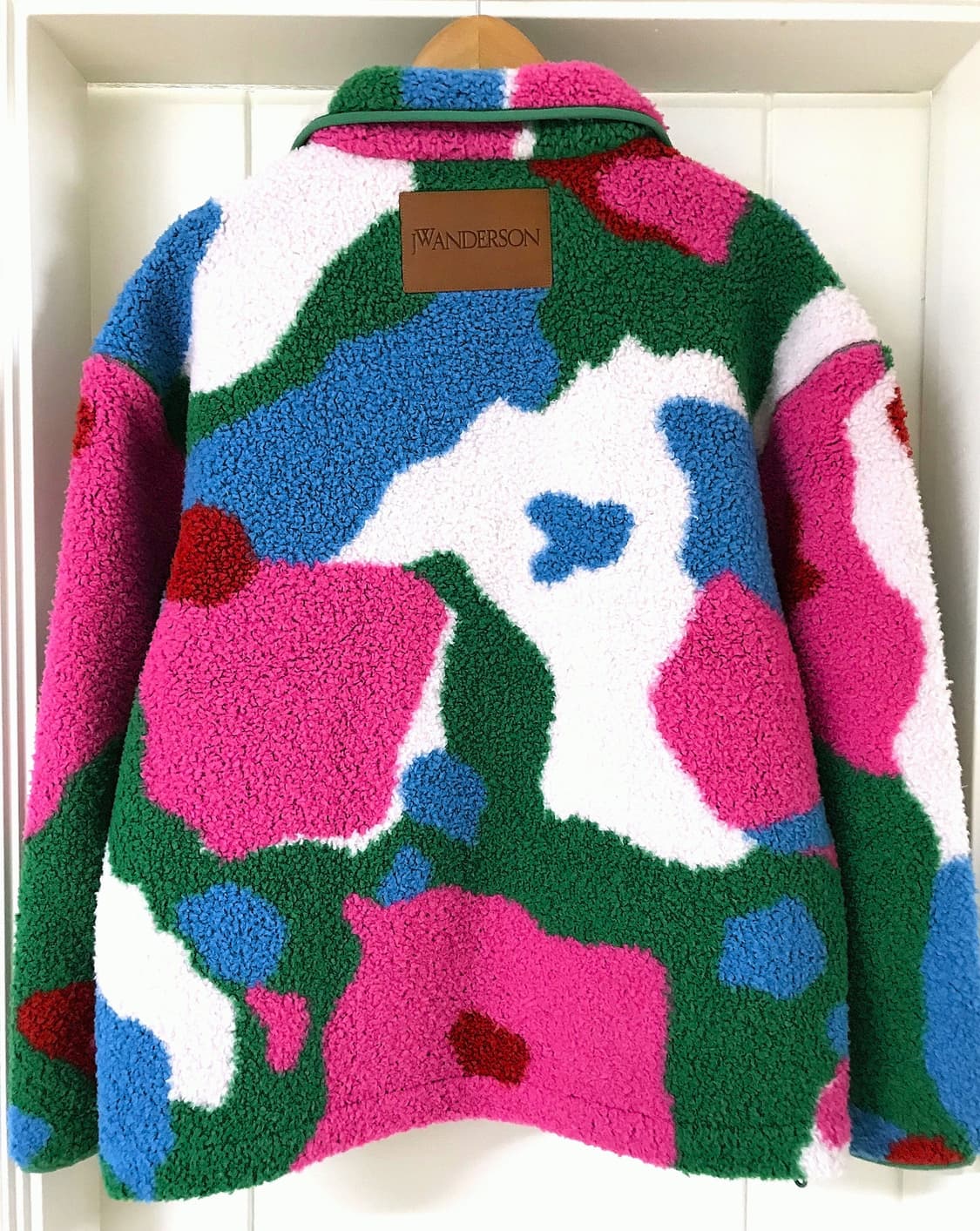 @새상품@ JW앤더슨 오버사이즈 플리스 자켓 멀티컬러 상품이미지9