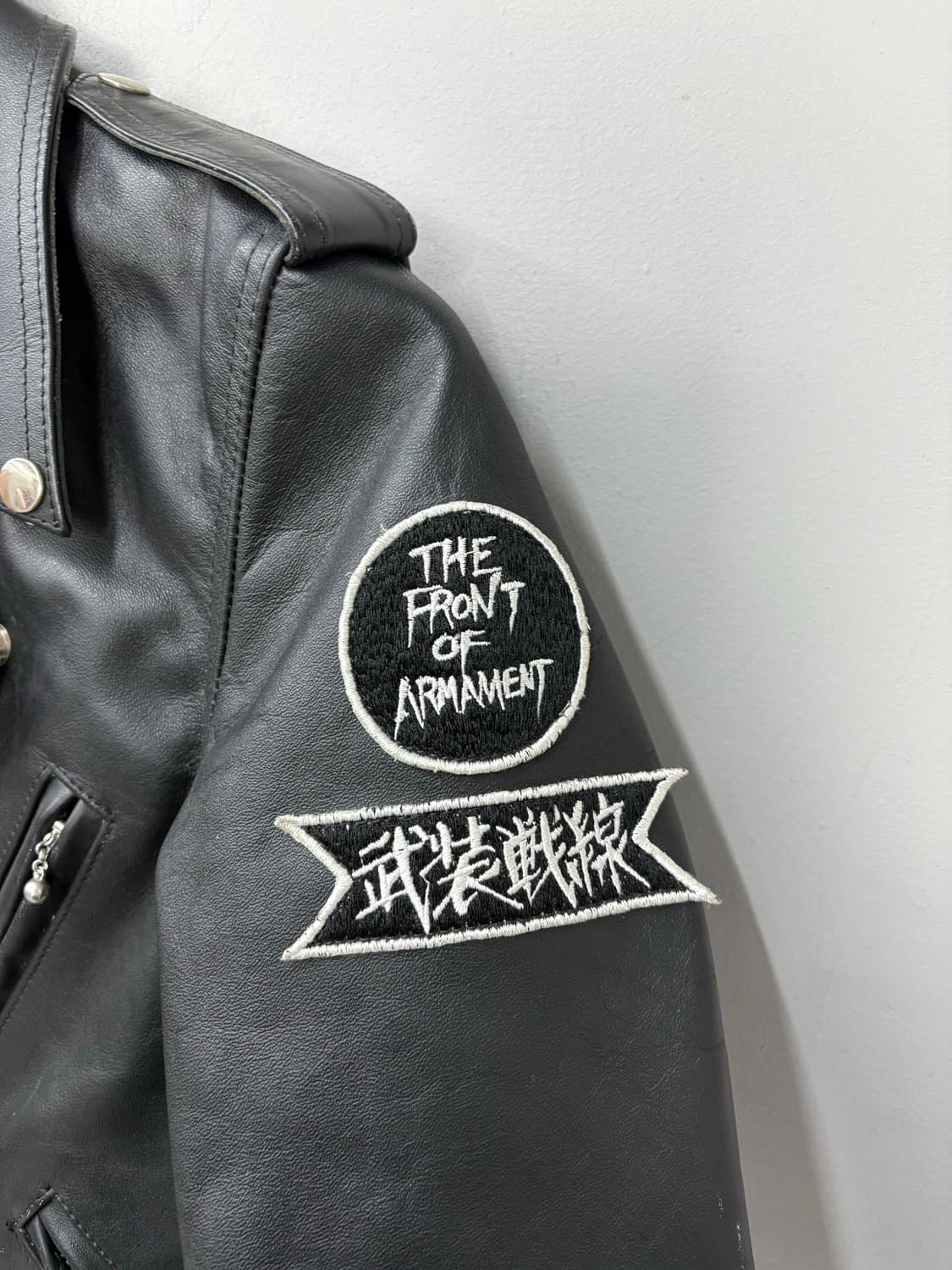 크로우즈 워스트 무장전선 가죽라이더 자켓 A3286 상품이미지6