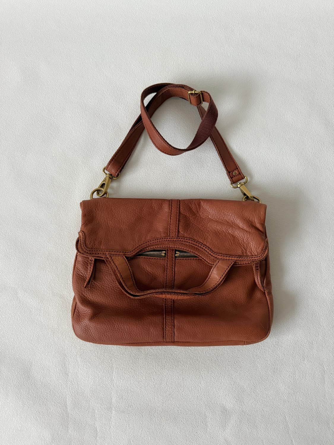 파슬(FOSSIL) 레더 토트 크로스백 상품이미지1