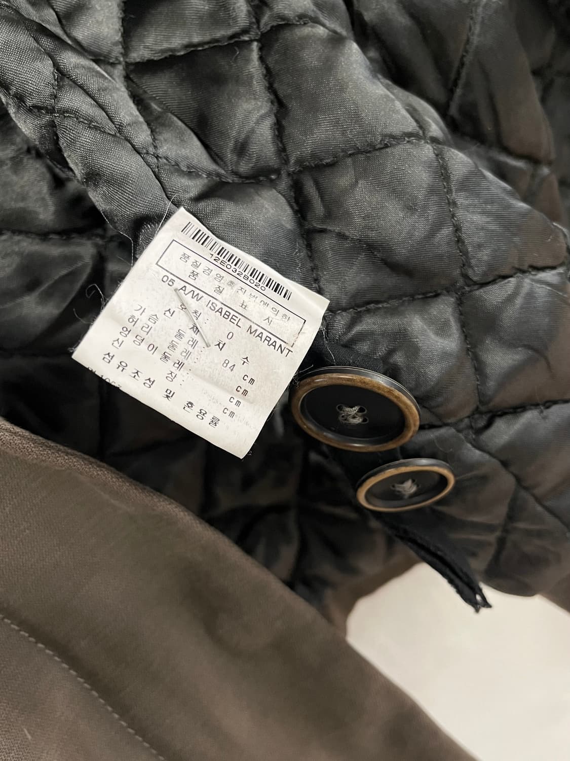 이자벨마랑 2005 런웨이 램 시어링 카라 자켓 상품이미지8