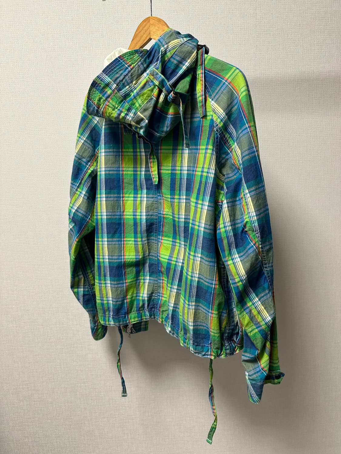 이스트로그 멀티체크 foul weather parka 상품이미지4