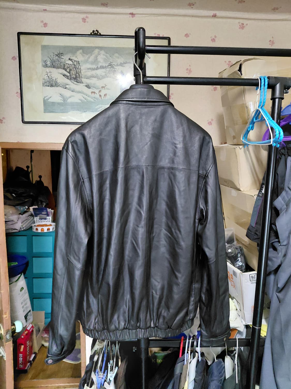 [레프트서울]양가죽 점퍼 L(105)사이즈  상품이미지2