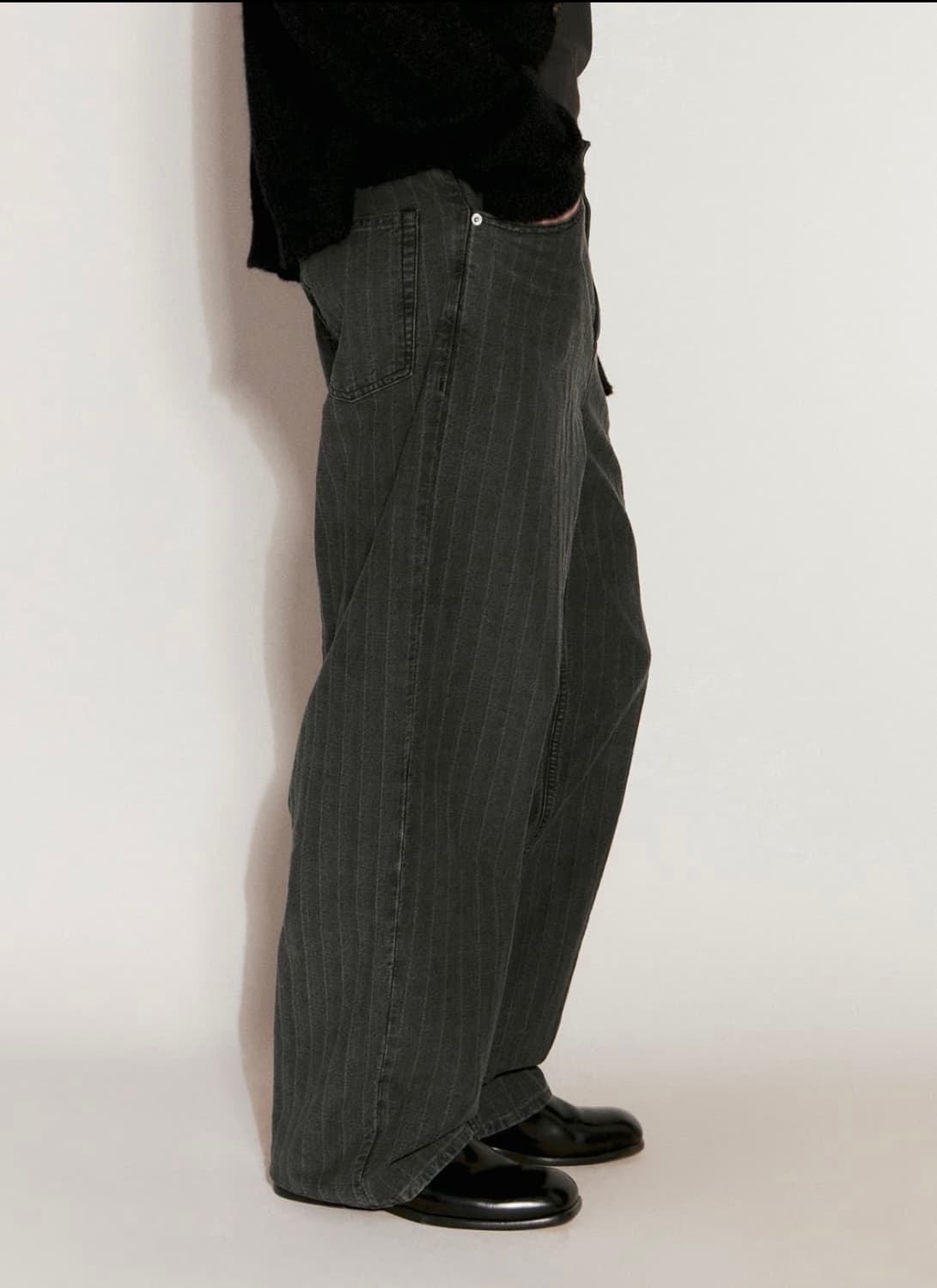 vast cut grey torino stripe denim 상품이미지2