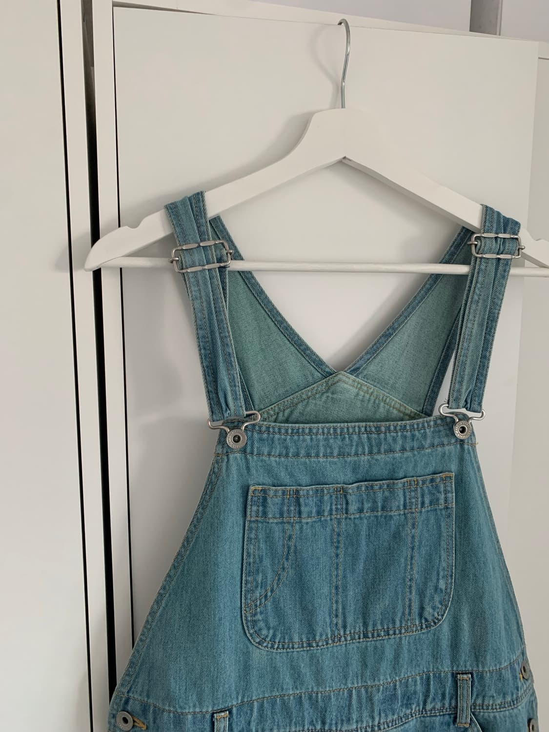 연청 데님 오버롤 팬츠 상품이미지3