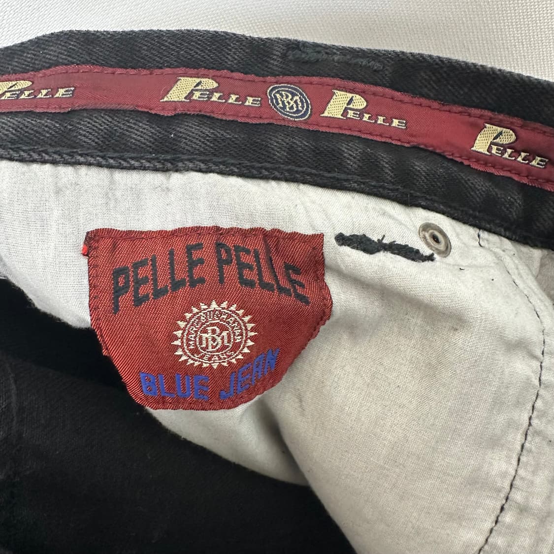   PELLE 남자 검정 청바지 와이드 빅사이즈 38(36인치정도) 상품이미지10