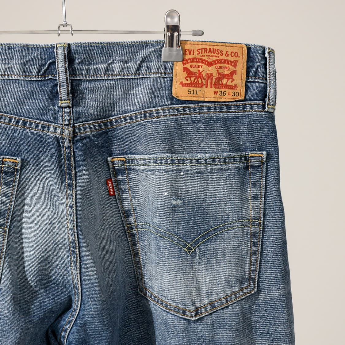 (36x30) 리바이스 511 슬림 스트레이트 데님 상품이미지1