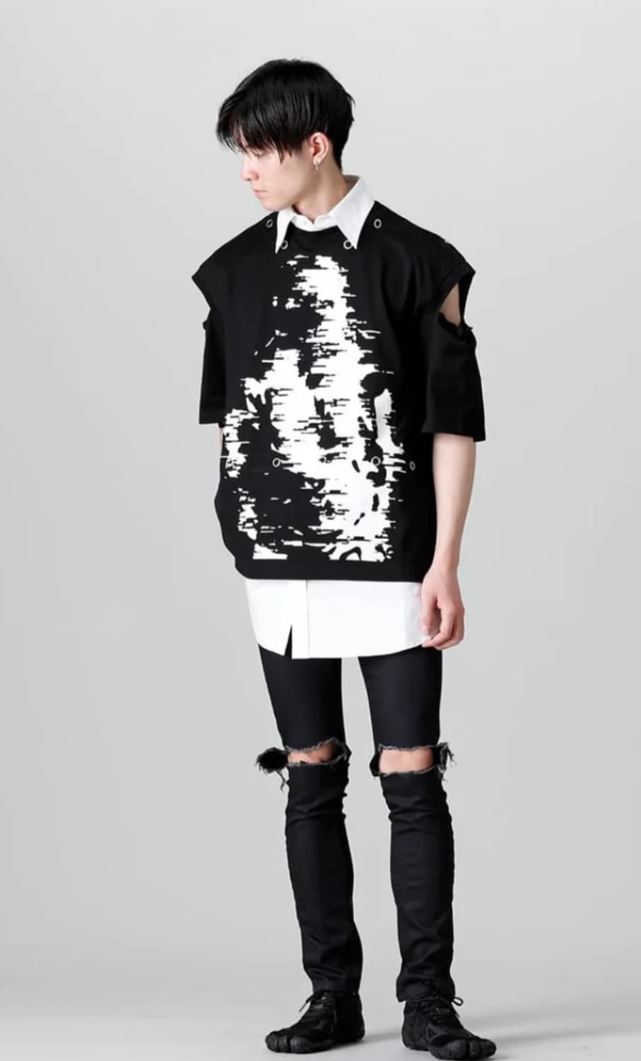 타카히로미야시타 더 솔로이스트 collar & tail short tee 상품이미지6