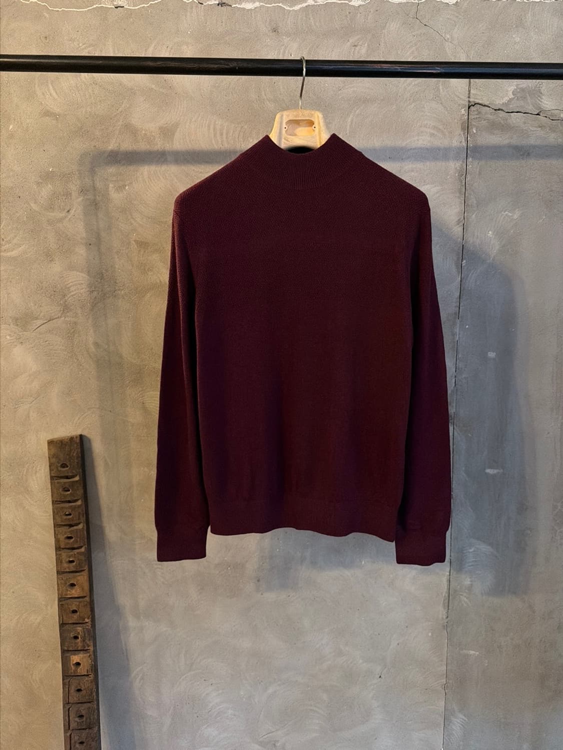 캠브리지멤버스 램스울 모호크넥 니트 남성 100 상품이미지1