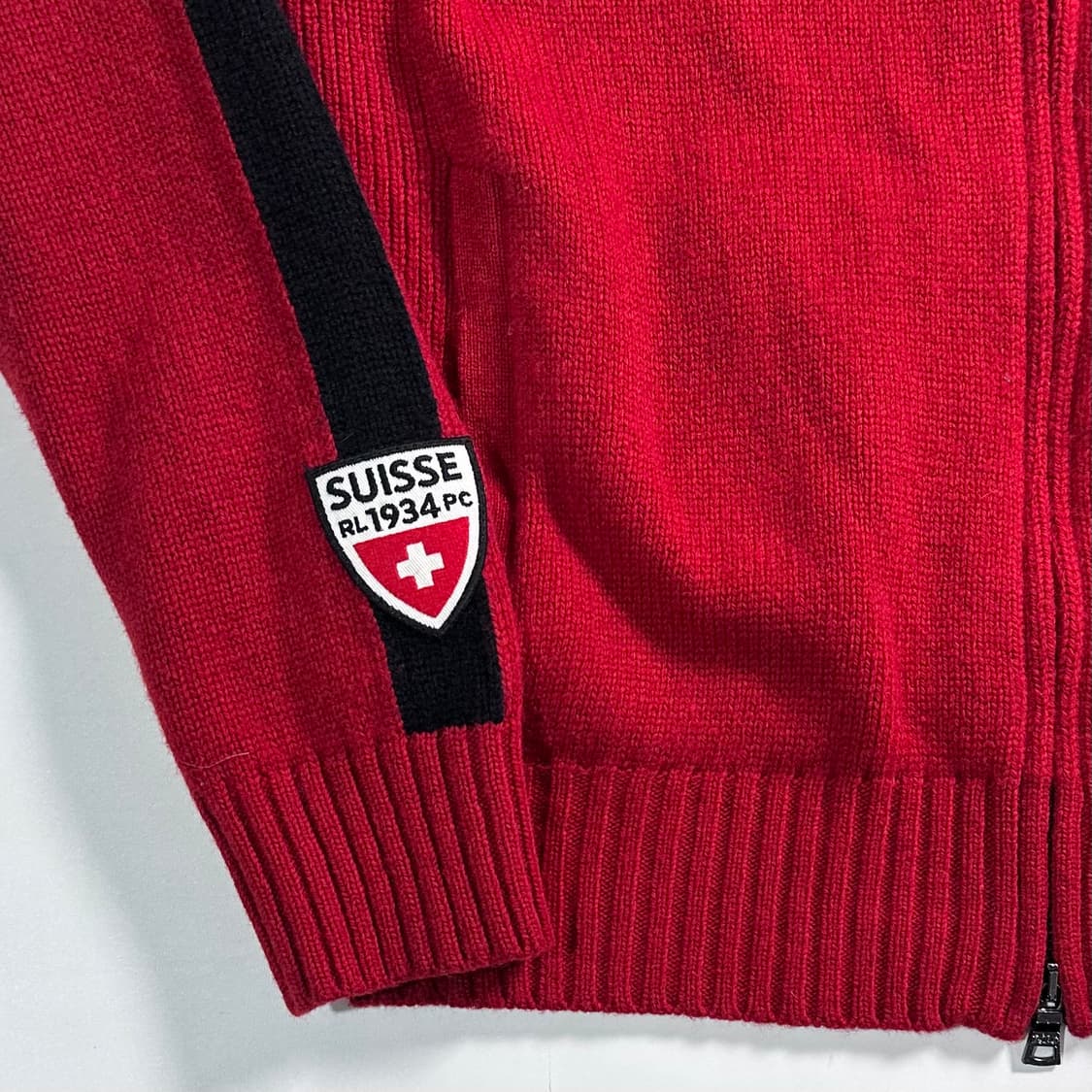 폴로 랄프로렌 빅포니 울 니트집업 상품이미지4