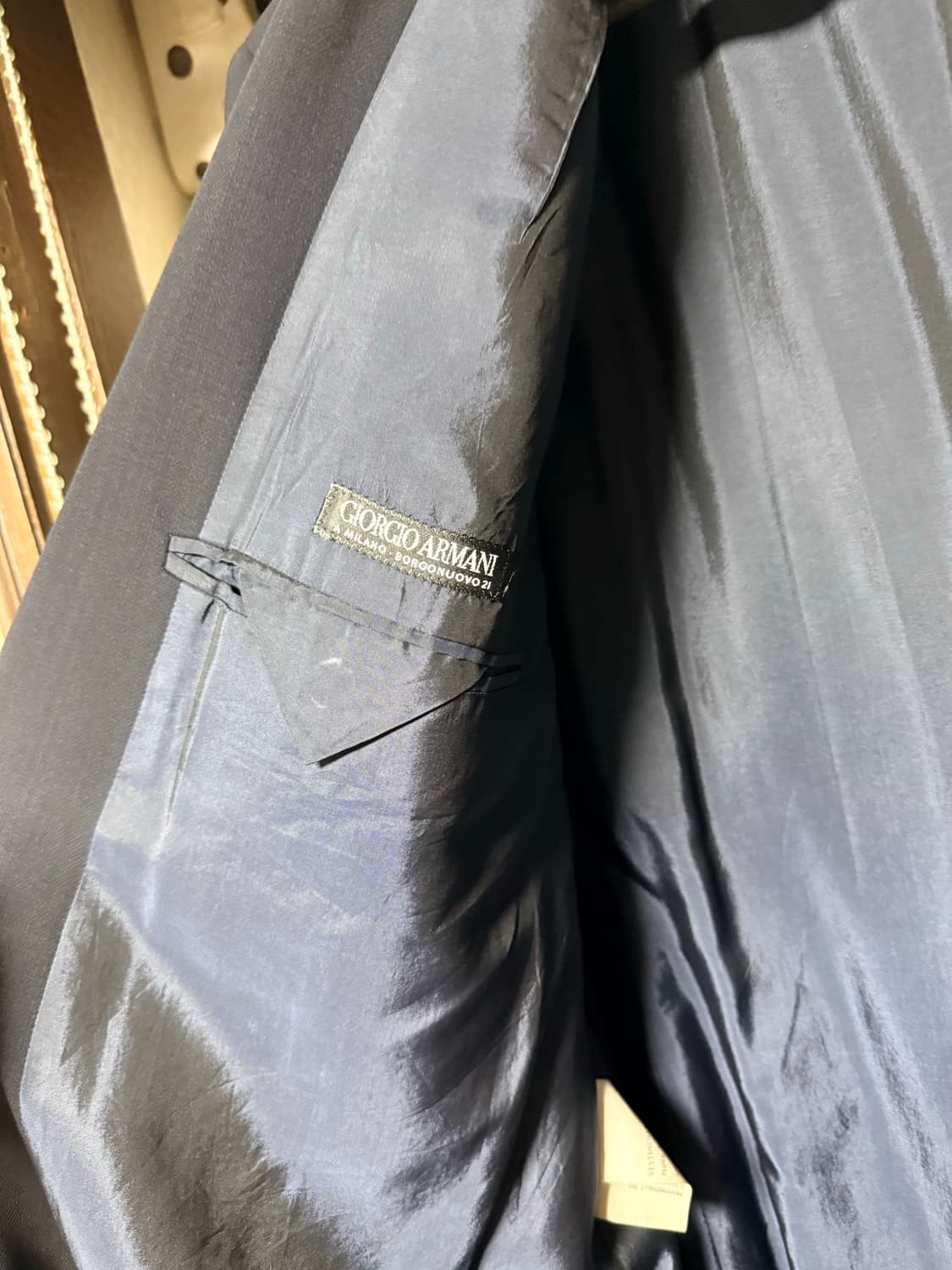 조르지오 아르마니 메인라벨 더블자켓 상품이미지3