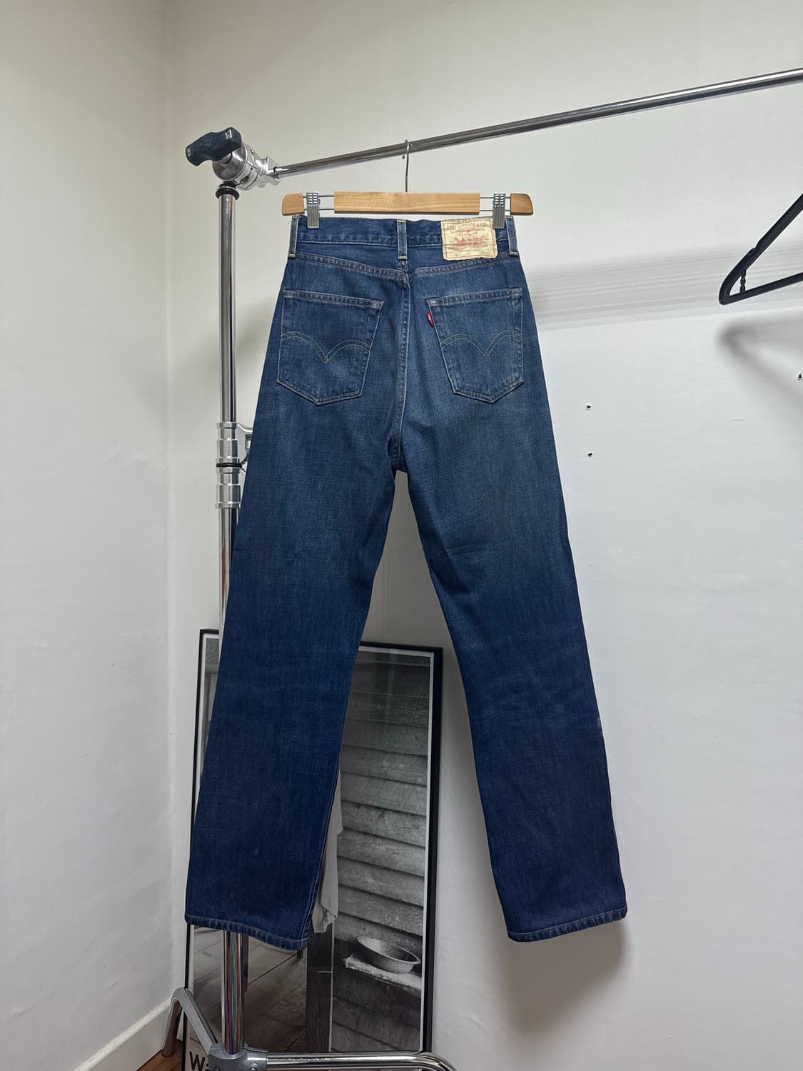 Lvc 701 인디고 워싱데미지 리바이스진 상품이미지3