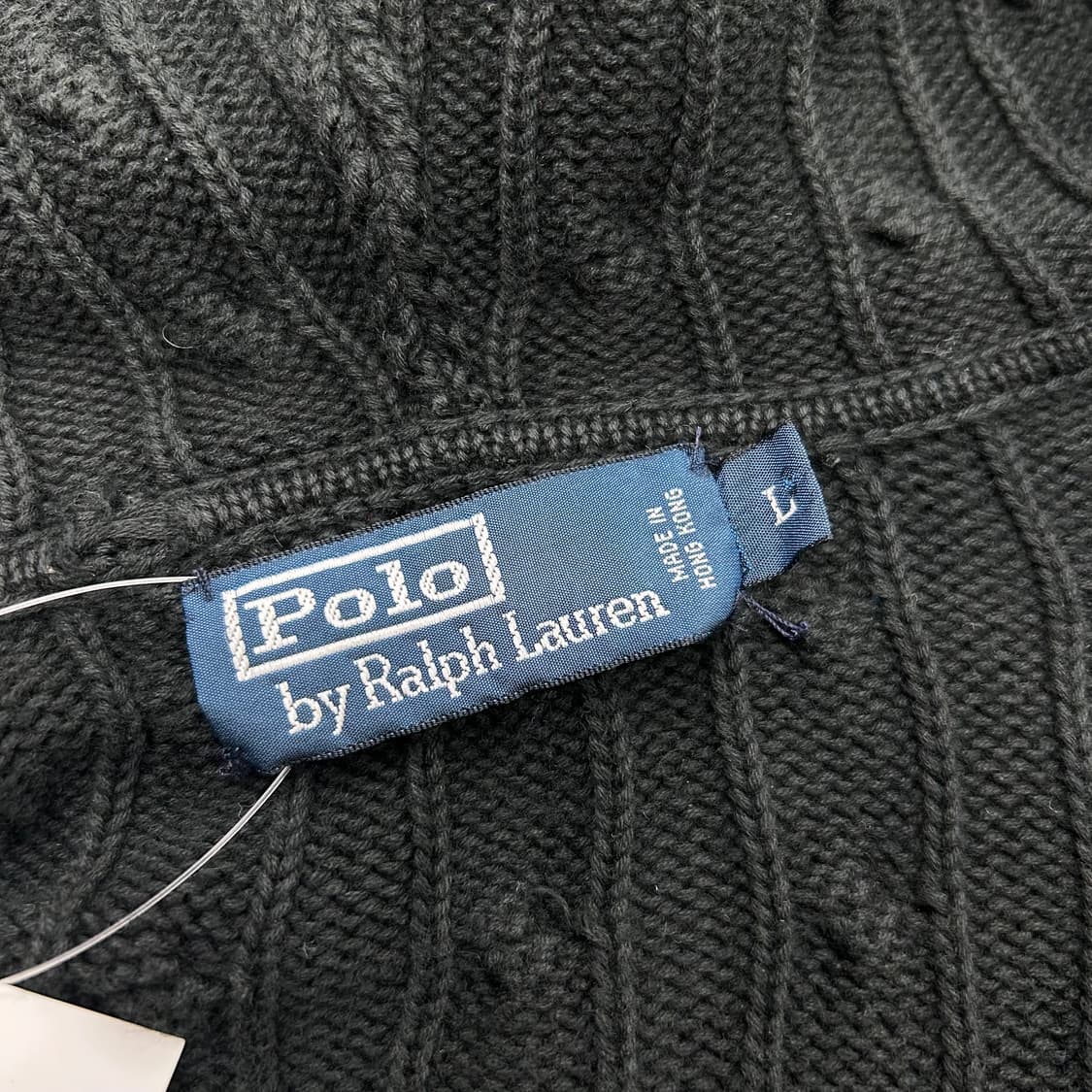 Polo Cable Knit Zip-Up Hoodie 상품이미지6