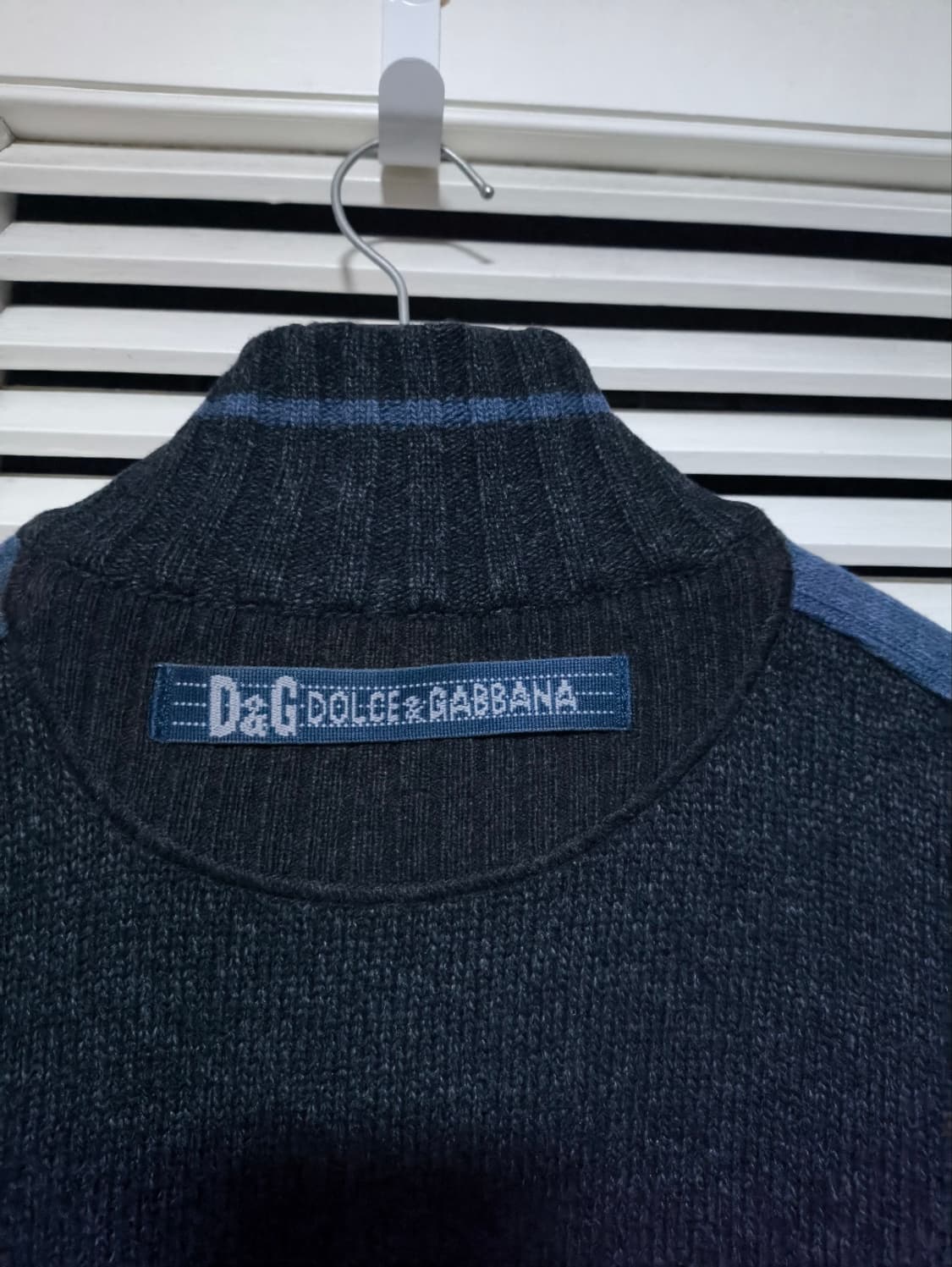 XL 돌체앤가바나 블록 니트 집업 상품이미지7