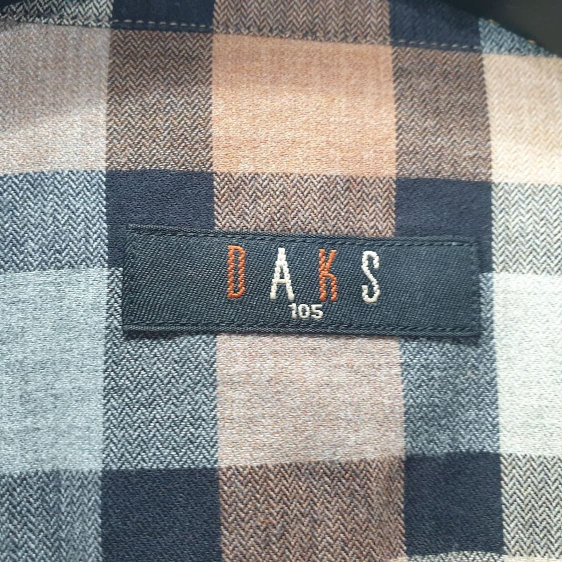 닥스 다채색 남자 체크 셔츠 105 N4471 상품이미지4