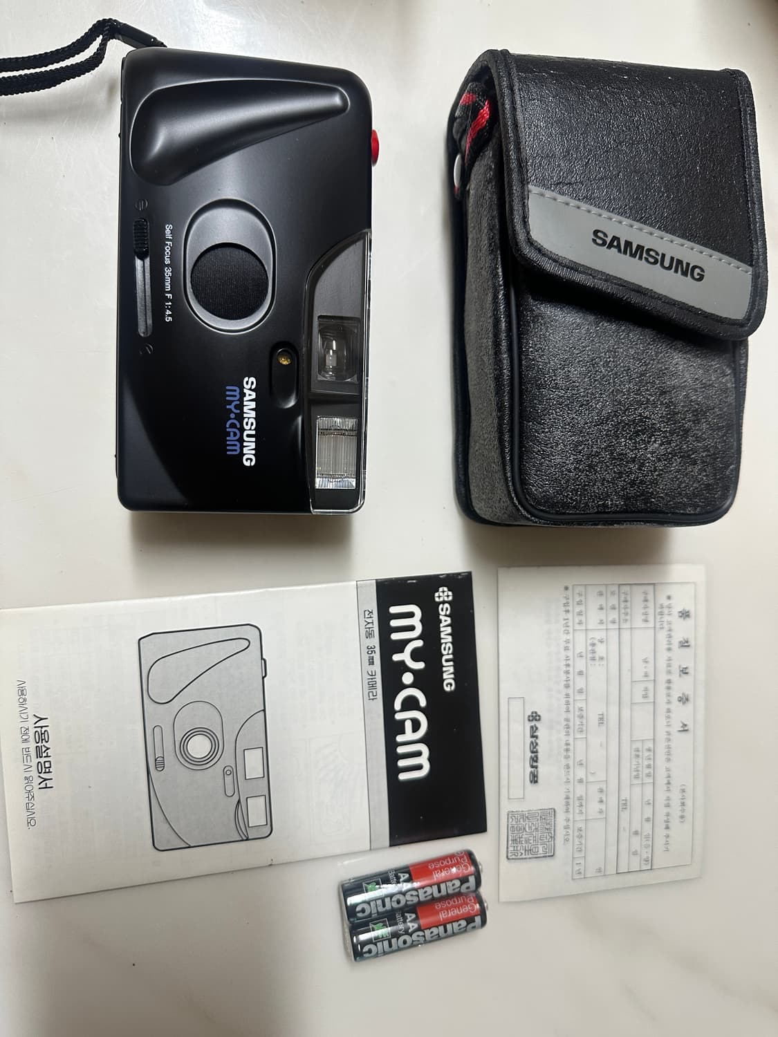 삼성 My-Cam 35mm 필름카메라 새상품 풀박스 상품이미지3