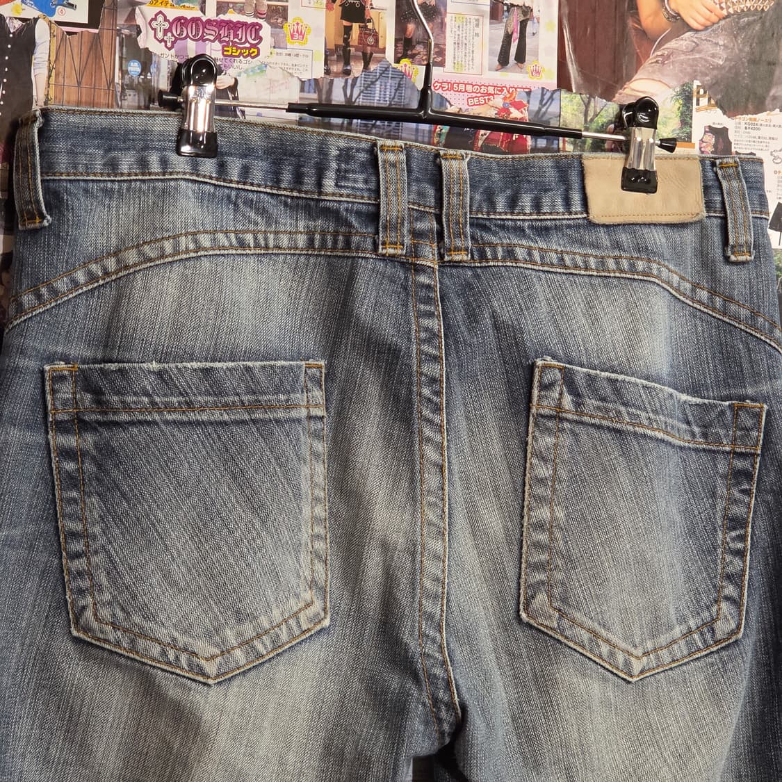 캘빈 클라인 사이드 라인 와이드 데님 팬츠 상품이미지7