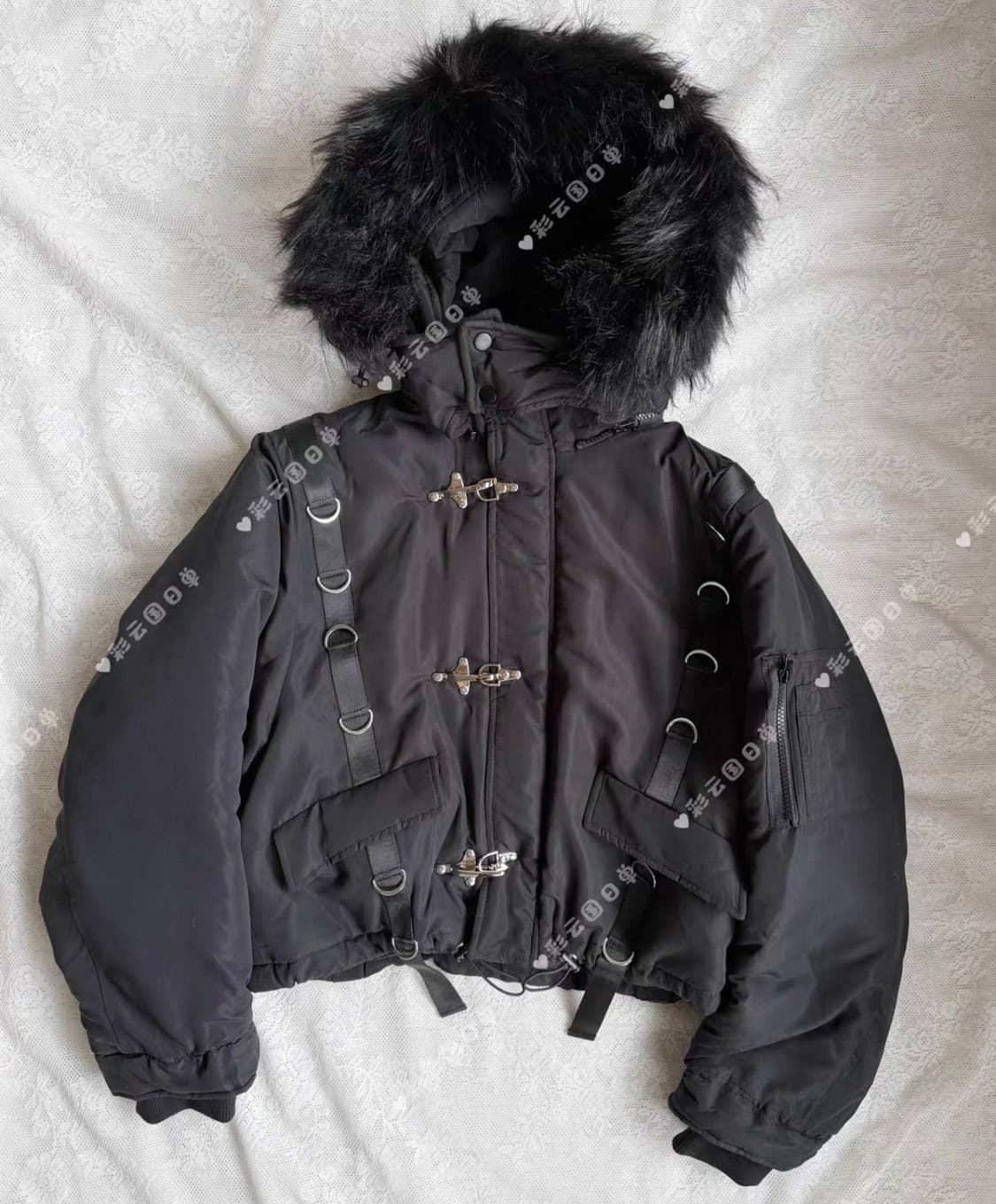 서브컬쳐 블랙퍼 n2b 버클 자켓 점퍼 상품이미지4