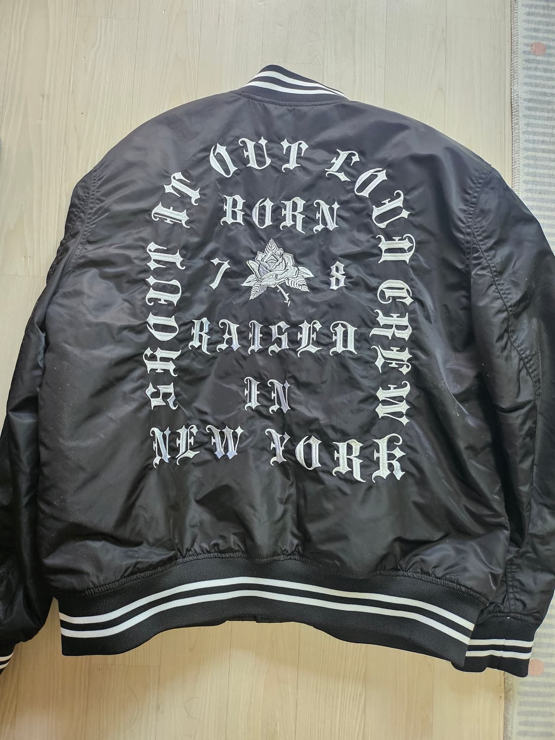 뉴욕 자수 바시티 상품이미지3