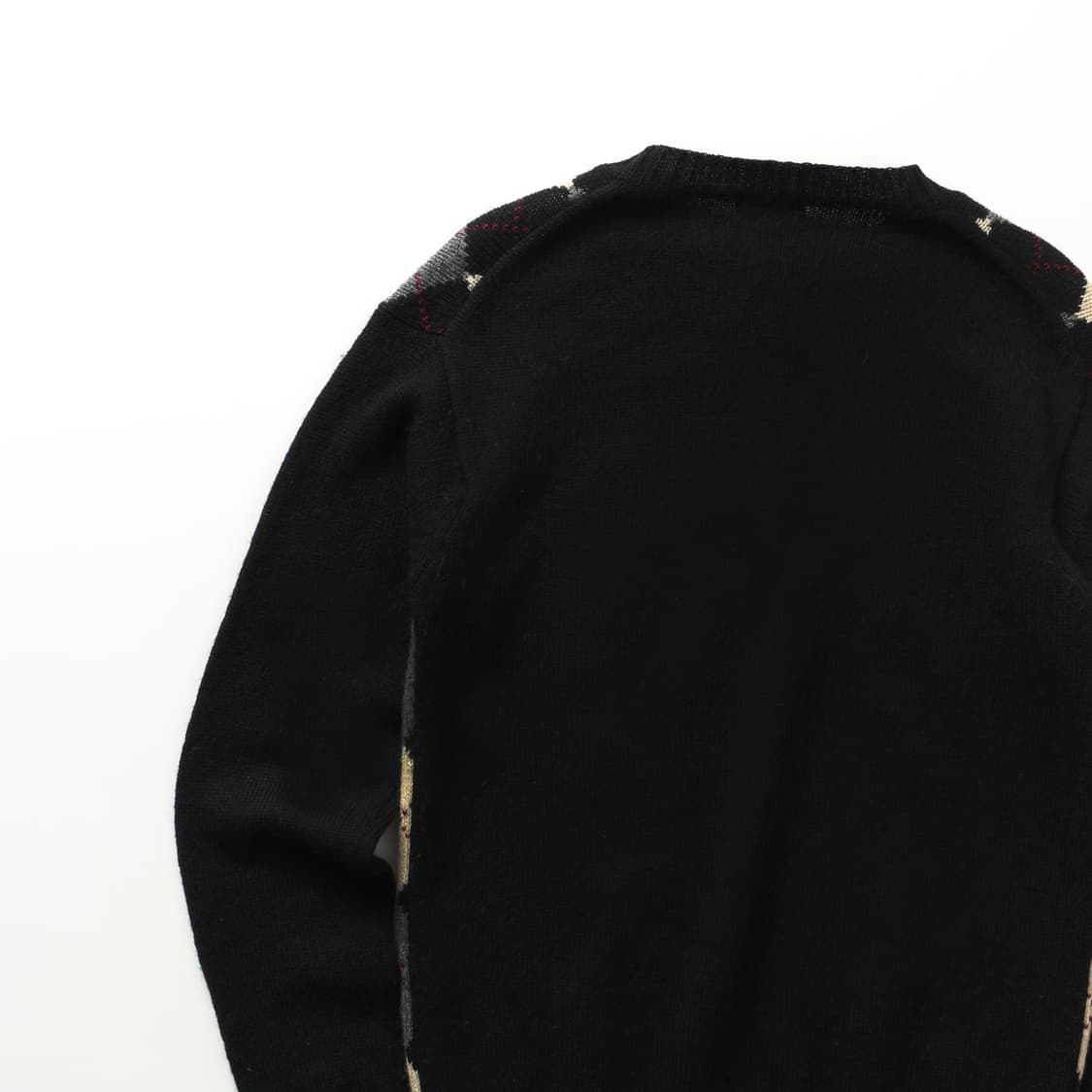 빔즈 아가일 울 브이넥 니트  상품이미지7