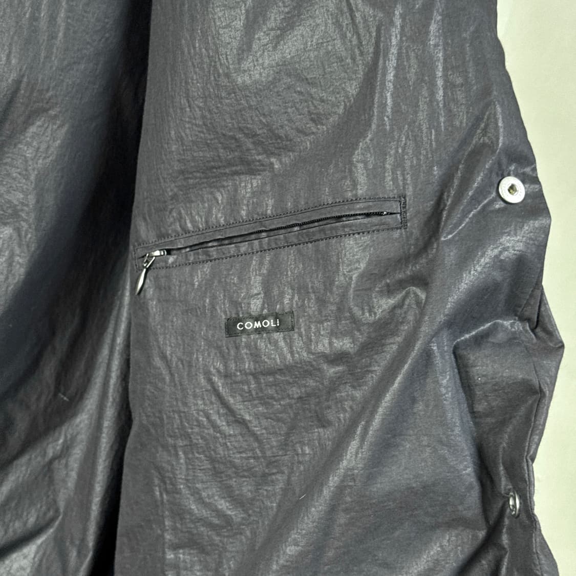 (3) 코모리 코튼 나일론 다운 자켓 네이비 상품이미지8