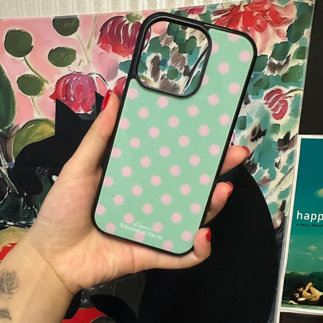 샵댄스 도트 아이폰 14프로 케이스 상품이미지2