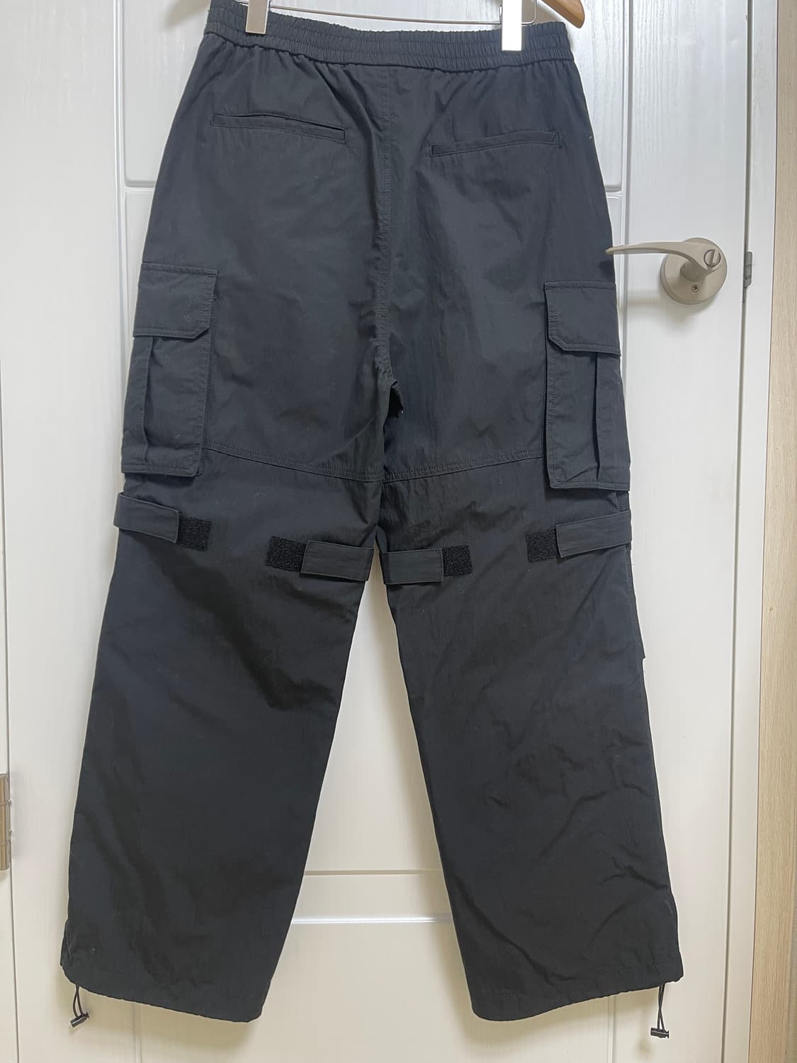 준지 코튼 벨크로 카고 팬츠 상품이미지2