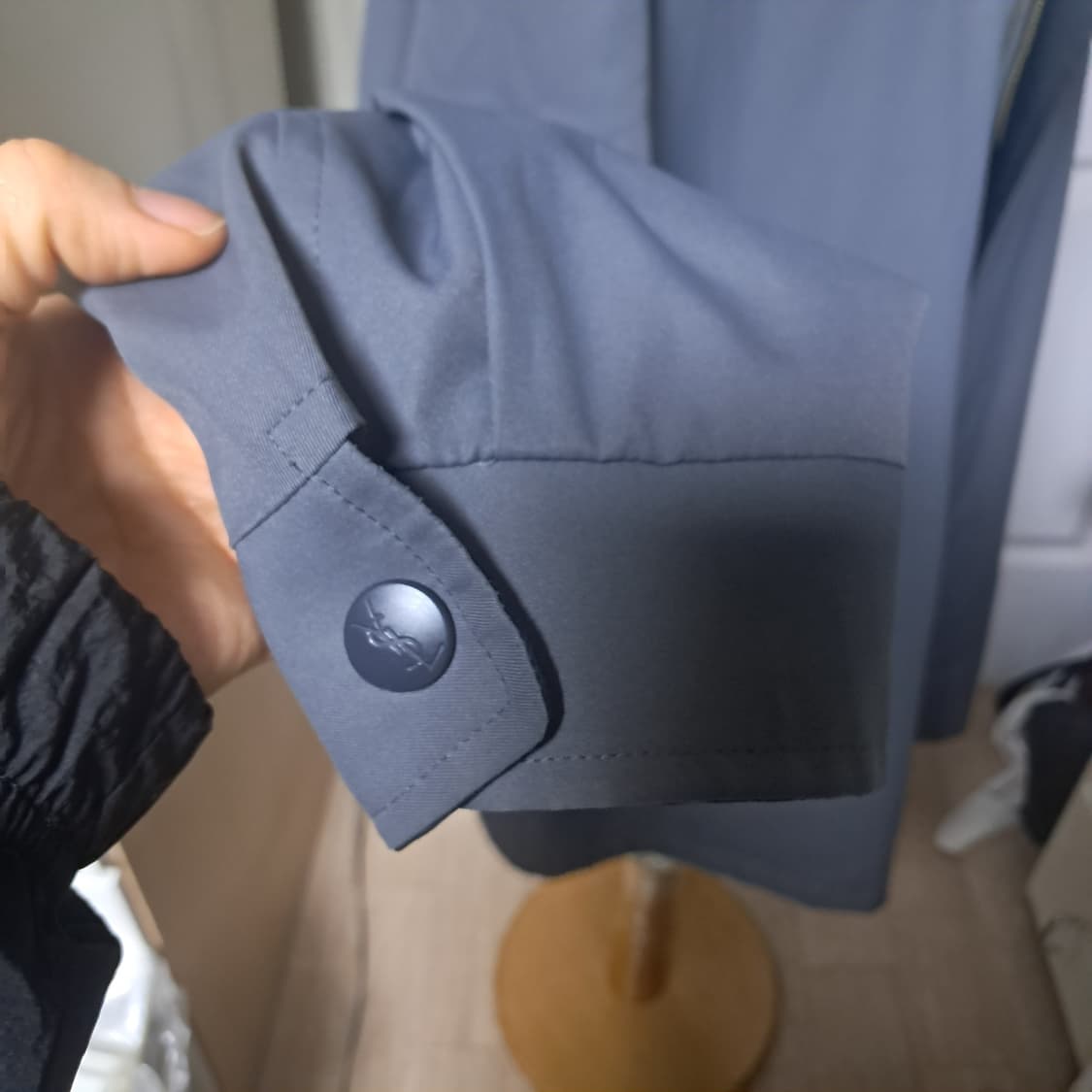 입생로랑 YSL 리버시블 빈티지 자켓 블루종 집업 점퍼 105 상품이미지5