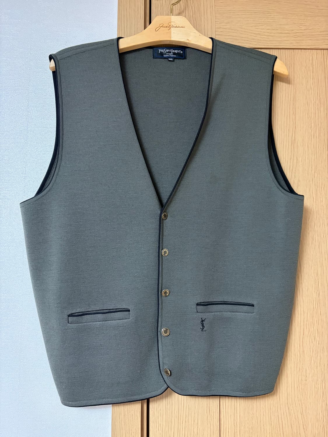 입생로랑 조끼 상품이미지1