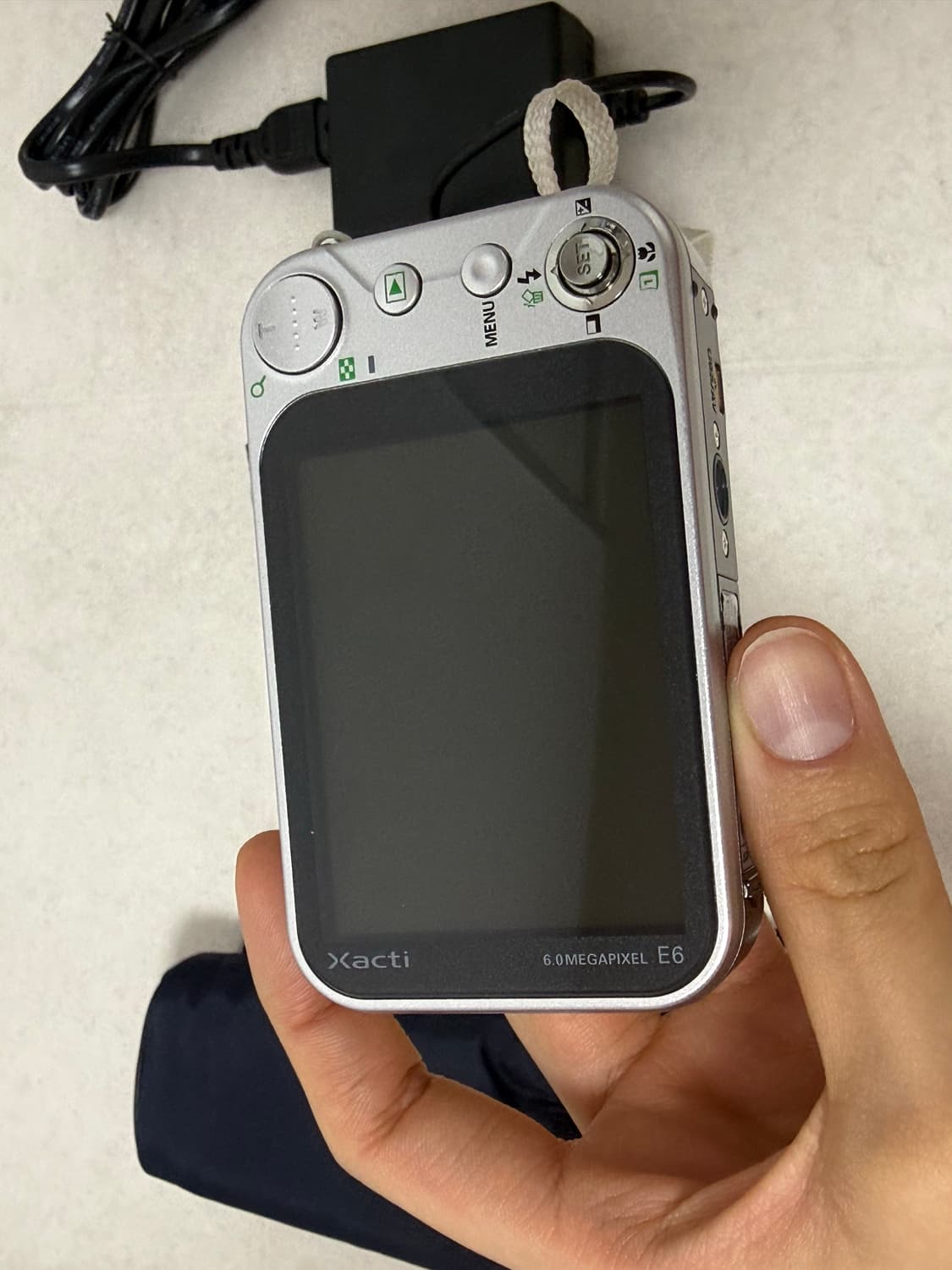 Sanyo Xacti E6 Silver+ 산요 작티 E6 실버+ 작례 ㅇ 상품이미지4