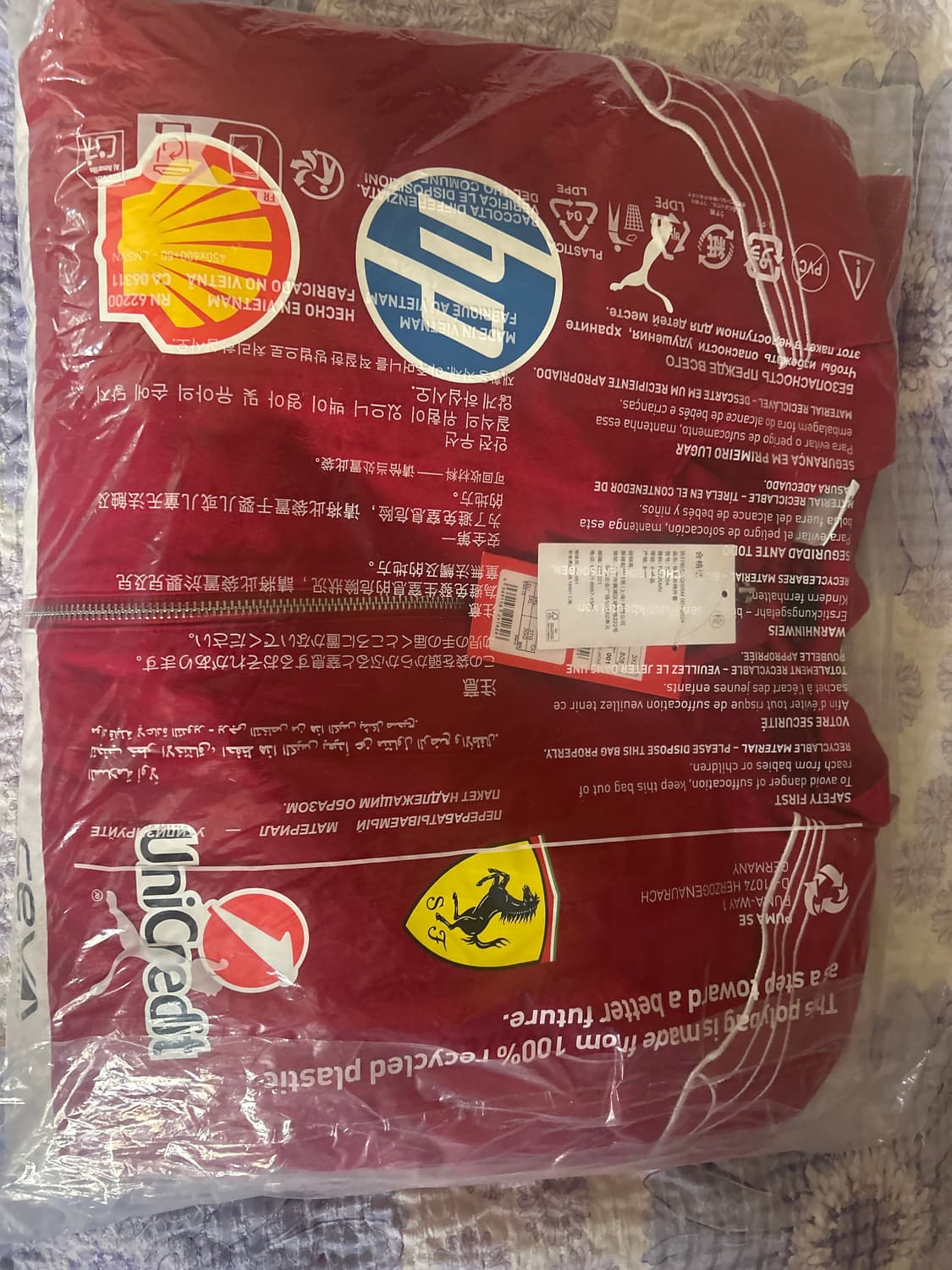 급매) 페라리 F1 자켓 3XL 새상품 상품이미지3