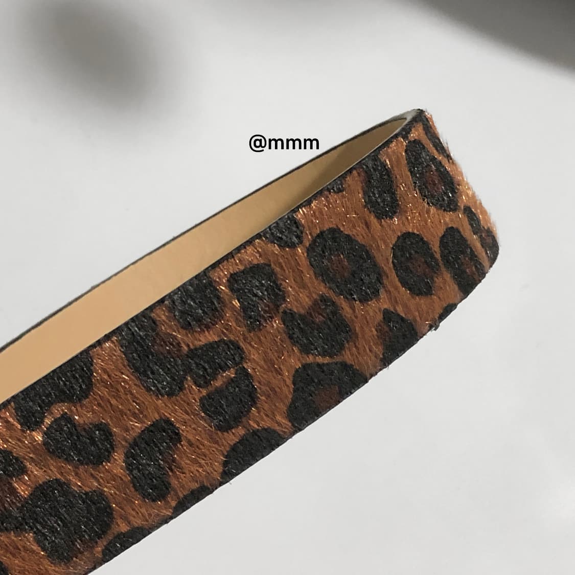 범 레오파드 호피 송치 벨트🐆 상품이미지7