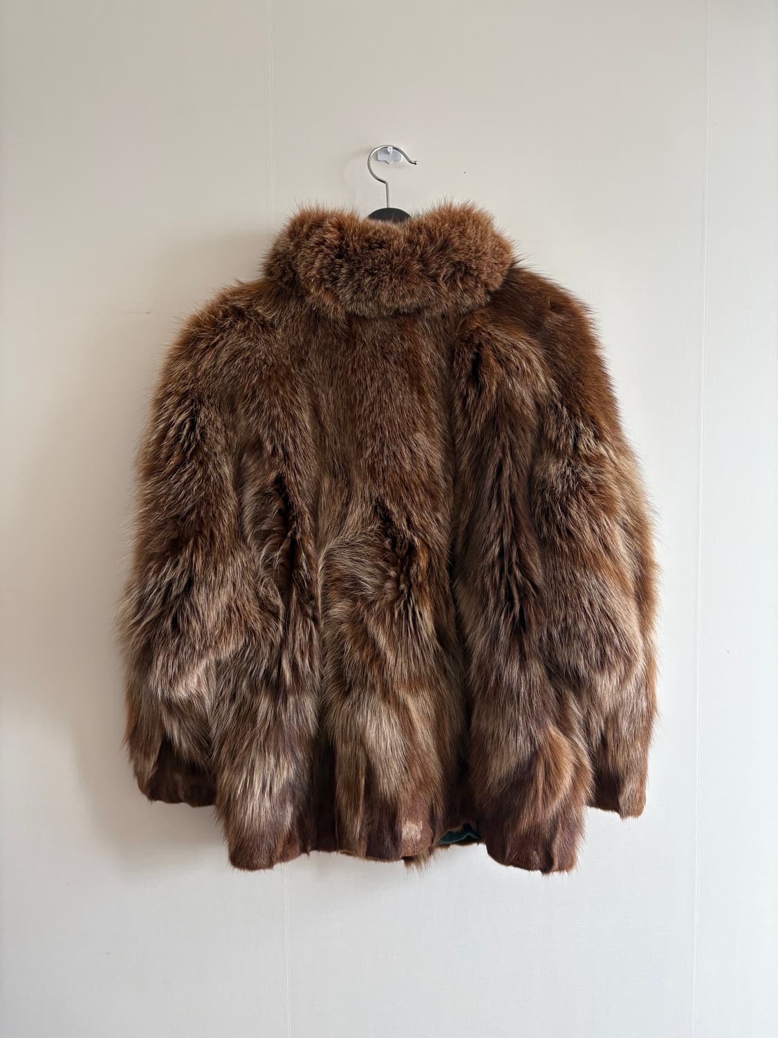 사가폭스 브라운믹스 퍼자켓  상품이미지5