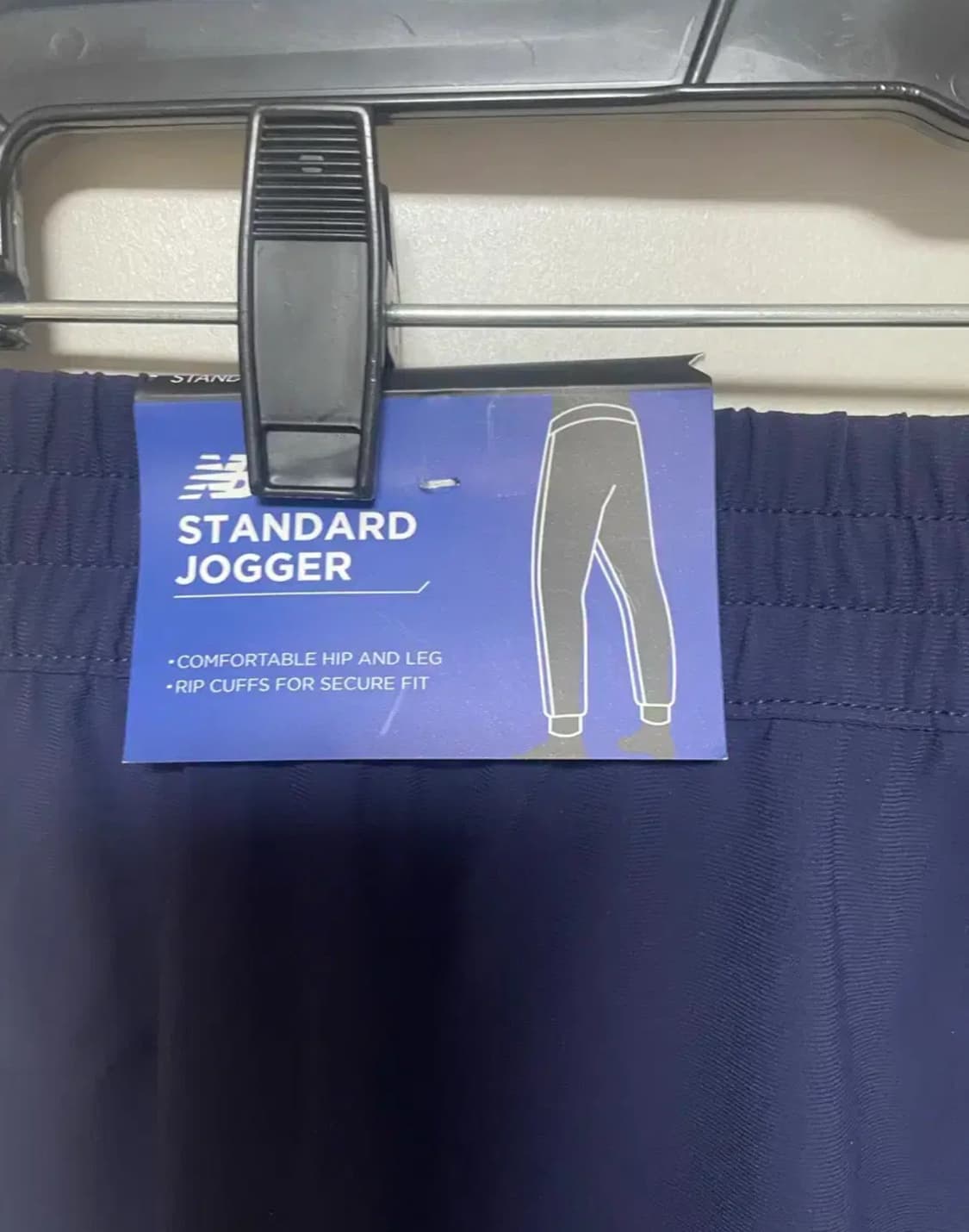 뉴발란스 에센셜 트리코트 조거 네이비 85(L) 새상품 상품이미지4