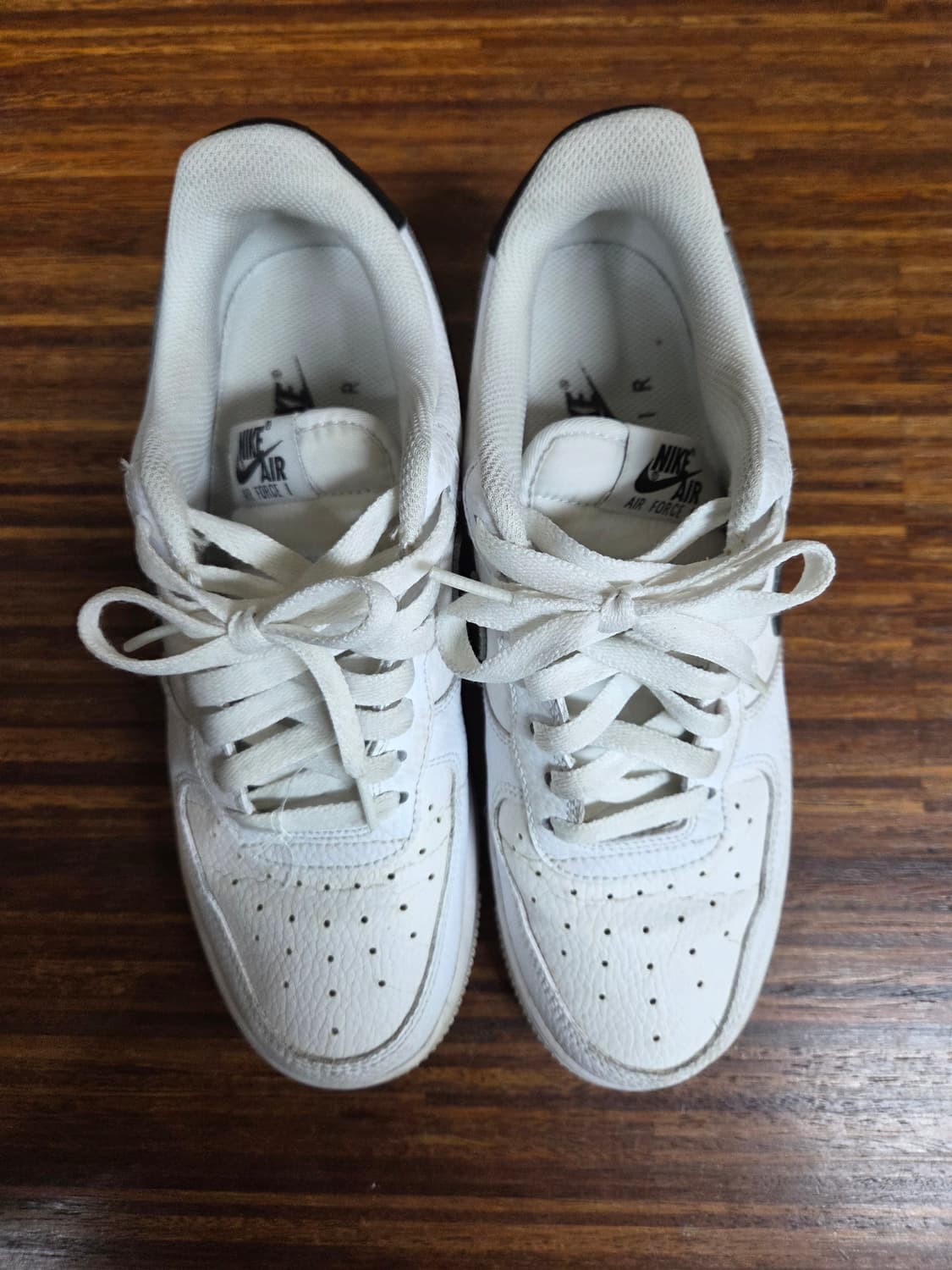 나이키 에어포스 07 로우 흰검 250 상품이미지3