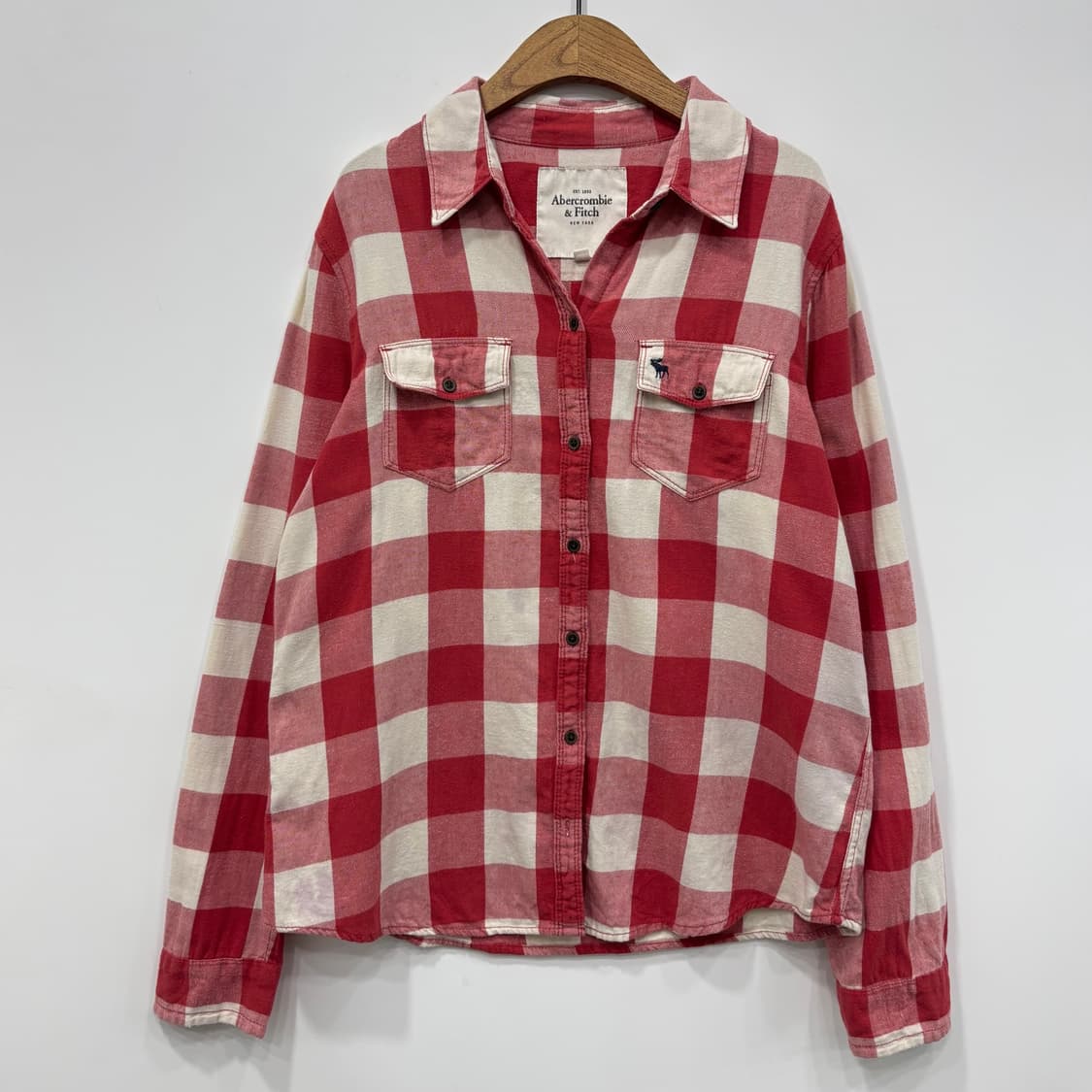 Abercrombie 컨트리 빈티지 체크셔츠 상품이미지1